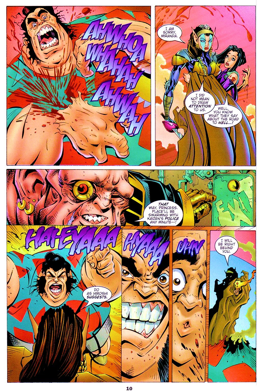 Read online Cybernary comic -  Issue #2 - 8