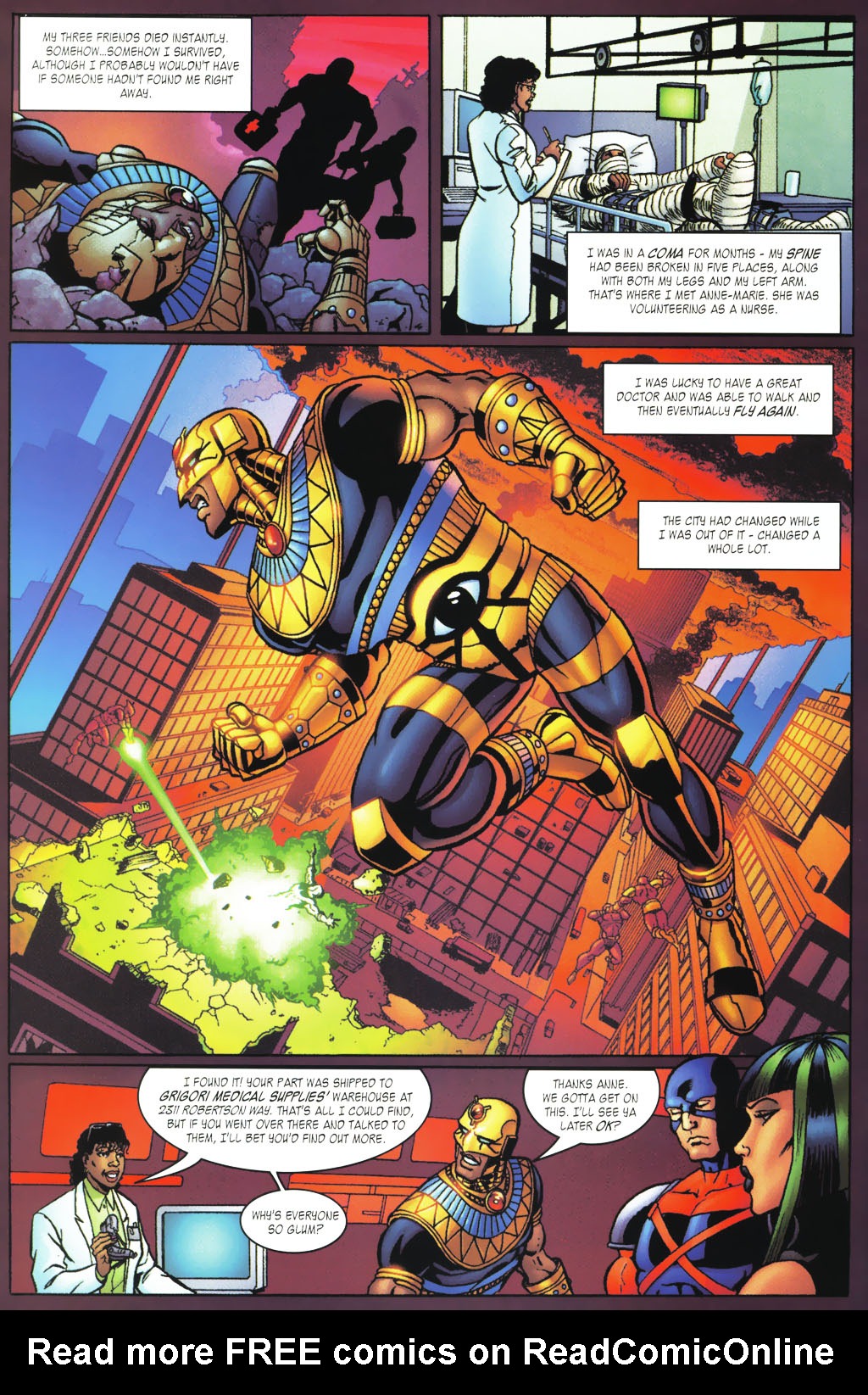 Read online City of Heroes (2004) comic -  Issue #1 - 15