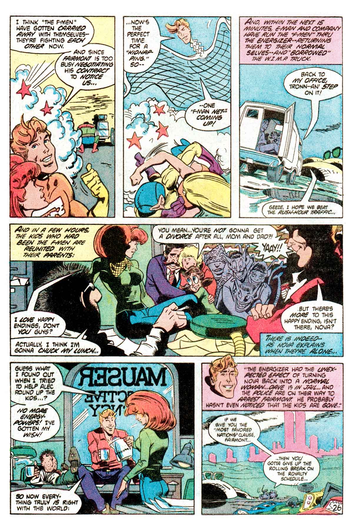 Read online E-Man (1983) comic -  Issue #3 - 28