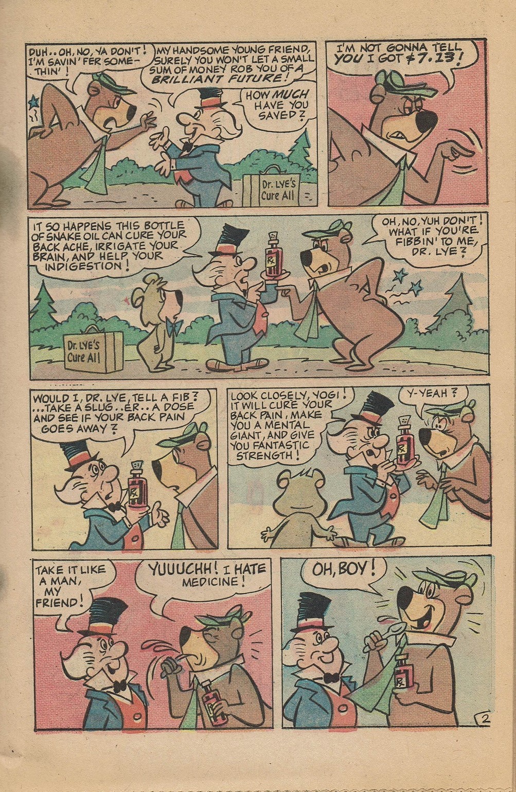 Read online Yogi Bear (1970) comic -  Issue #25 - 9