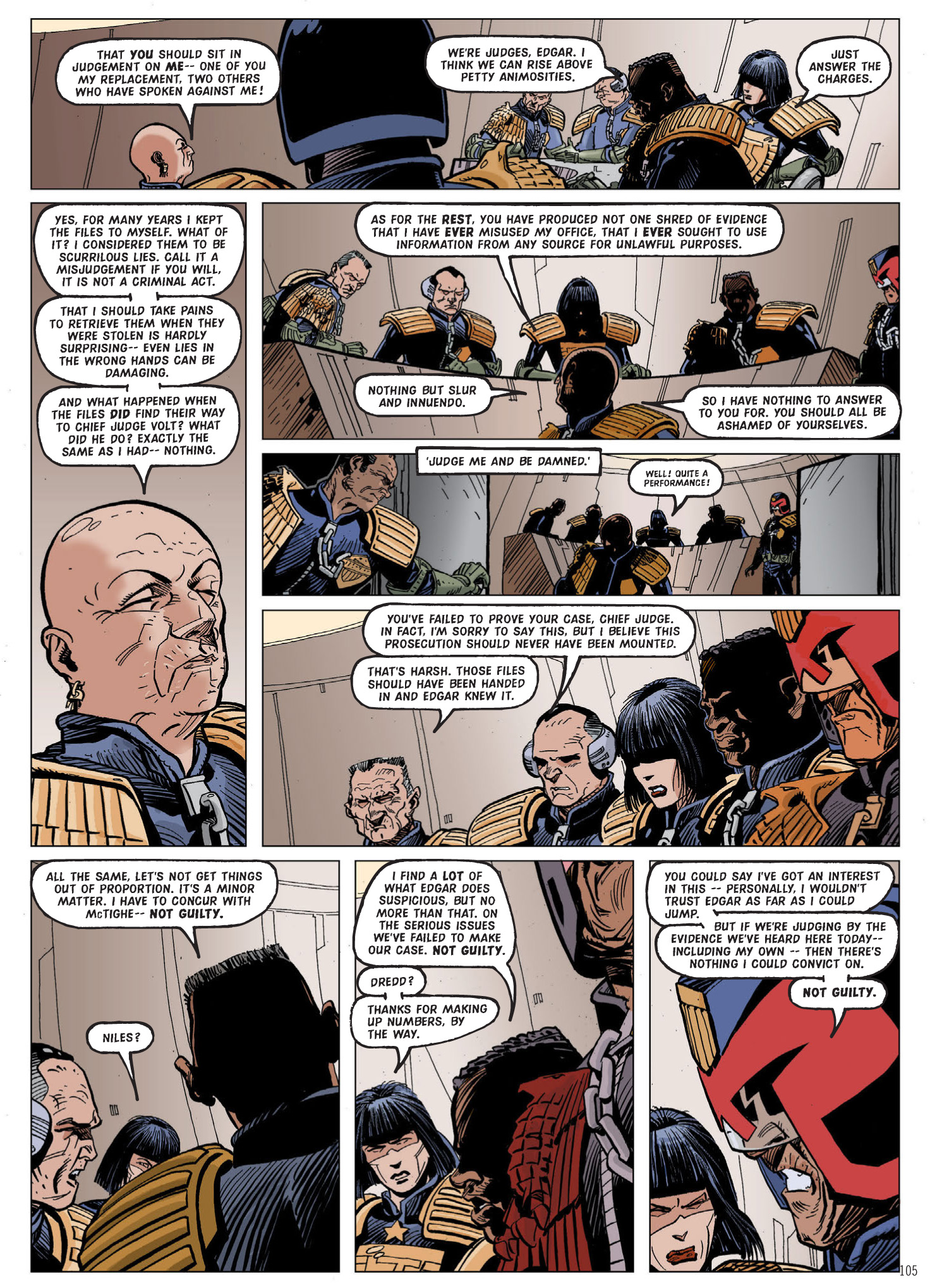 Read online Judge Dredd: The Complete Case Files comic -  Issue # TPB 31 - 106