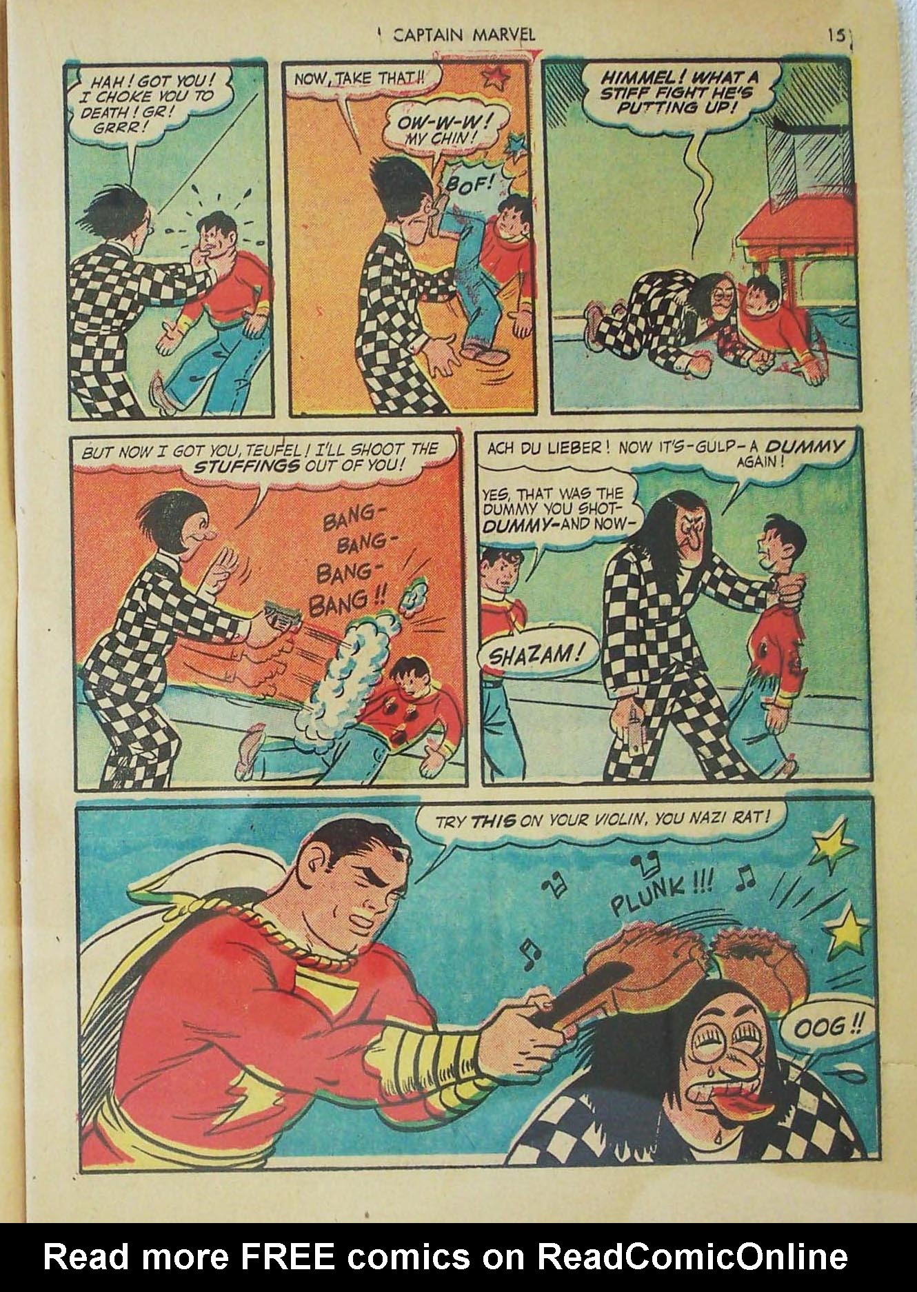 Read online Captain Marvel Adventures comic -  Issue #26 - 16