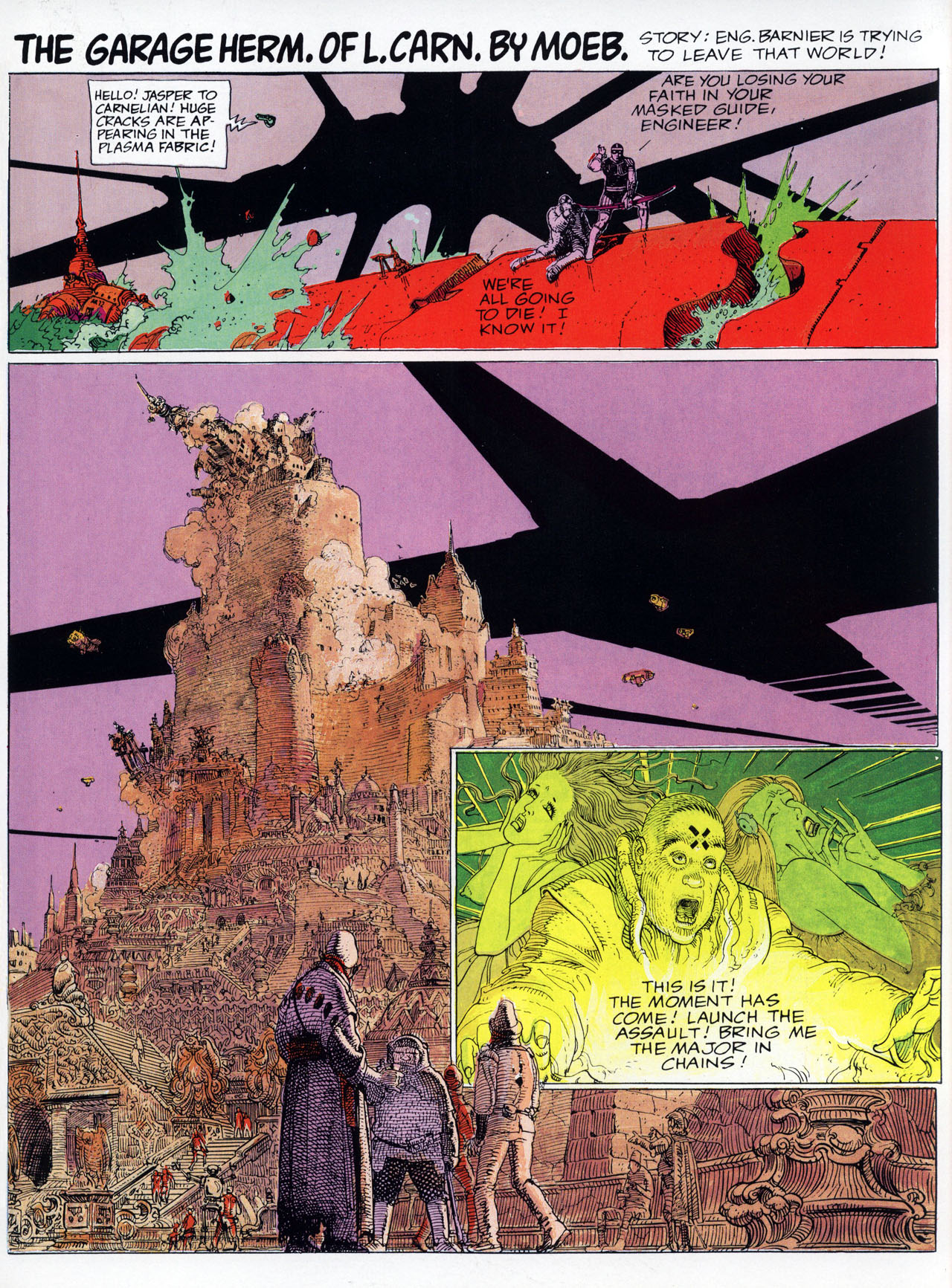 Read online Epic Graphic Novel: Moebius comic -  Issue # TPB 3 - 91