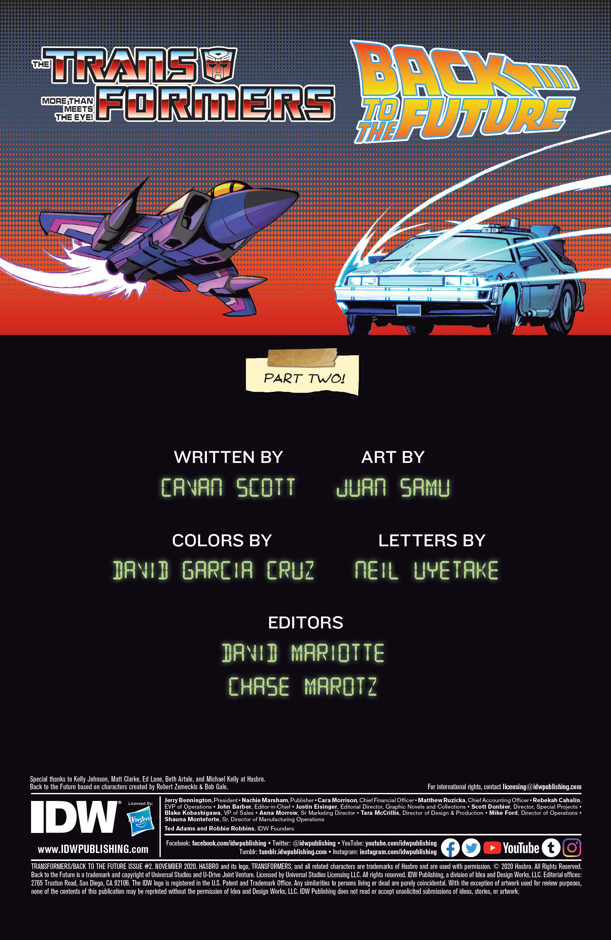 Read online Transformers: Back to the Future comic -  Issue #2 - 2