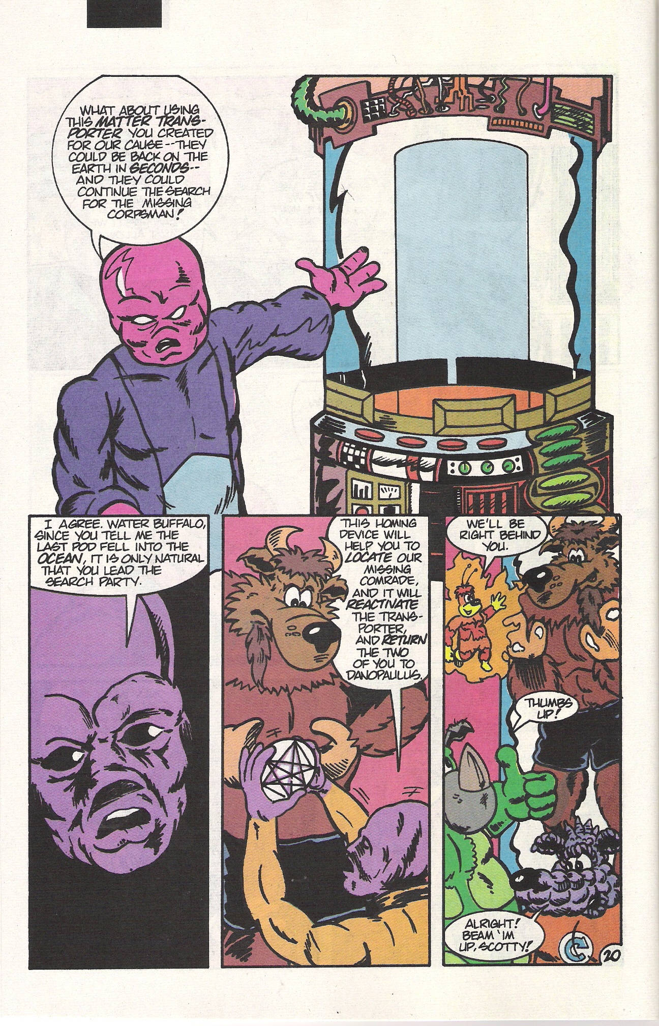 Read online Conservation Corps comic -  Issue #1 - 21