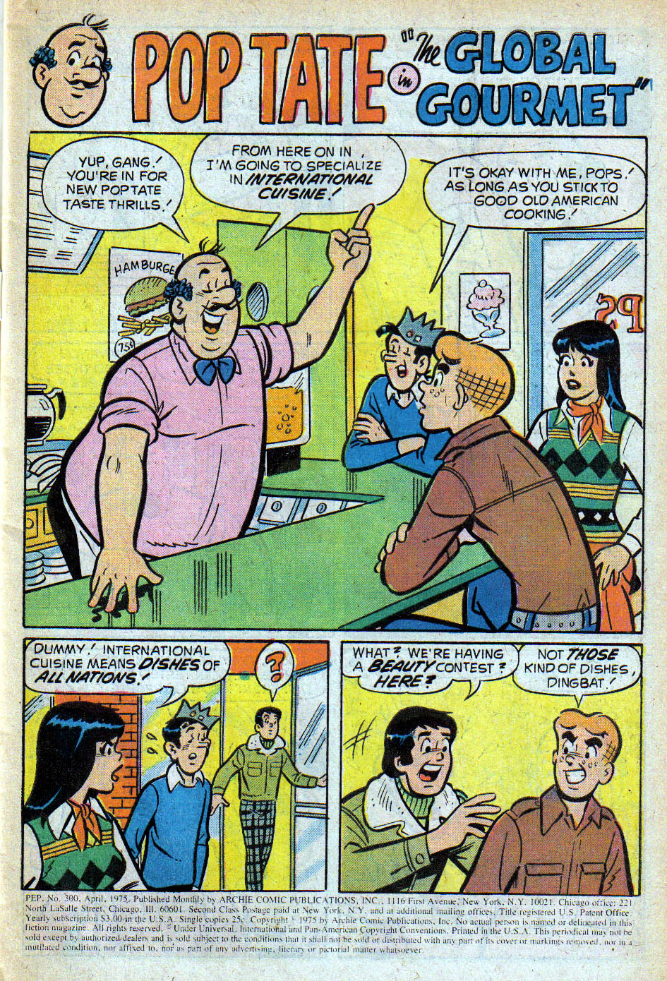 Read online Pep Comics comic -  Issue #300 - 2