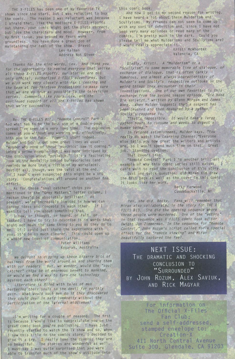 Read online The X-Files (1995) comic -  Issue #30 - 26