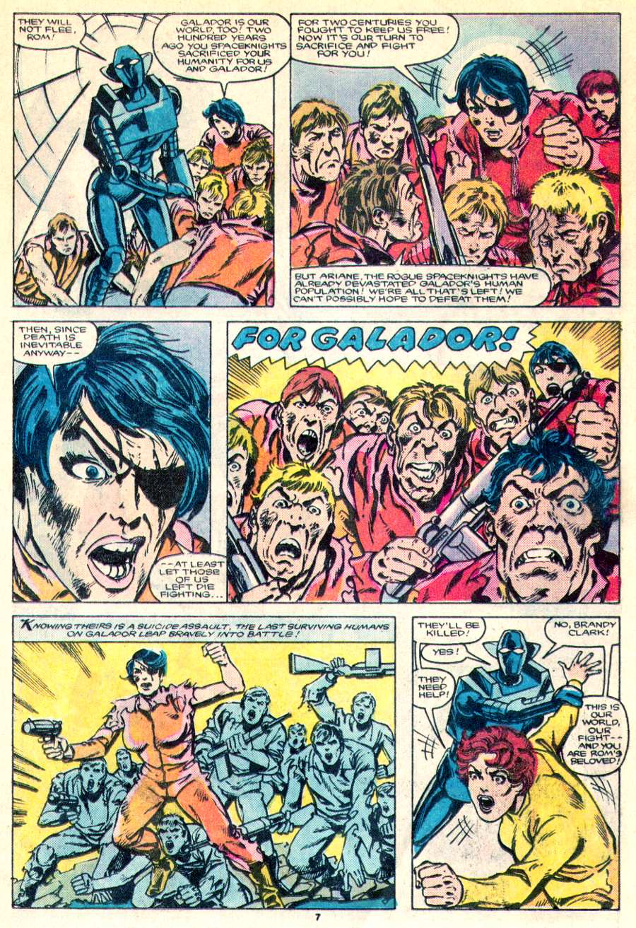 Read online ROM (1979) comic -  Issue #74 - 8