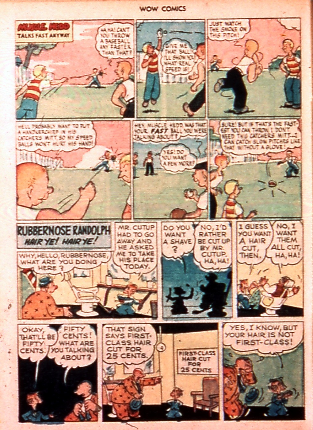 Read online Wow Comics comic -  Issue #50 - 36