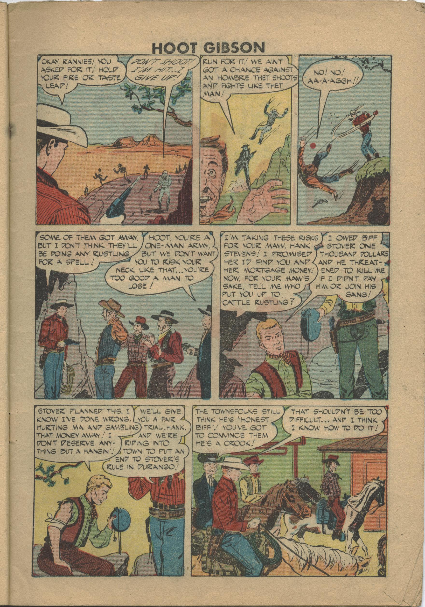 Read online Hoot Gibson comic -  Issue #2 - 7