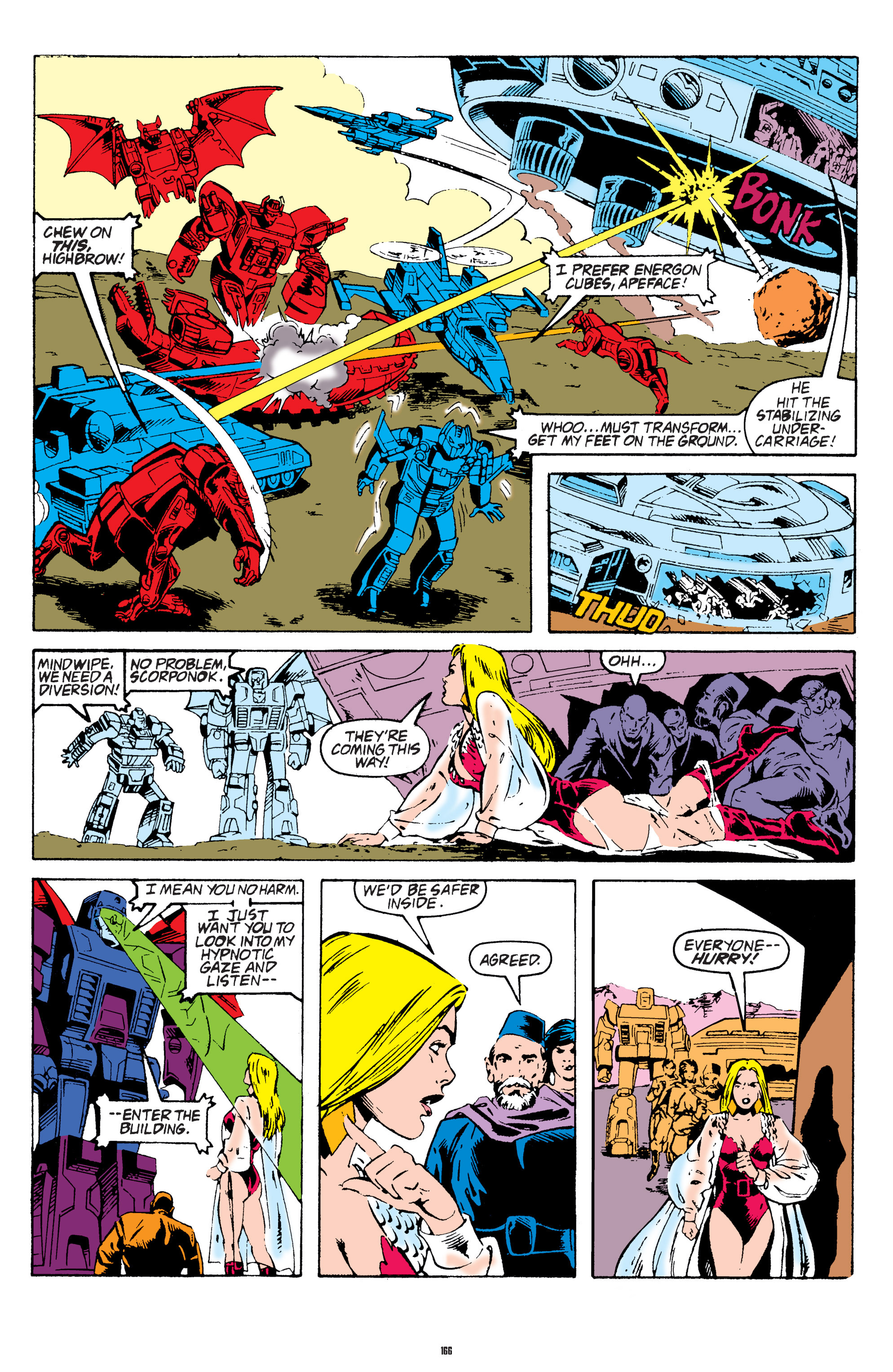 Read online The Transformers Classics comic -  Issue # TPB 7 - 165