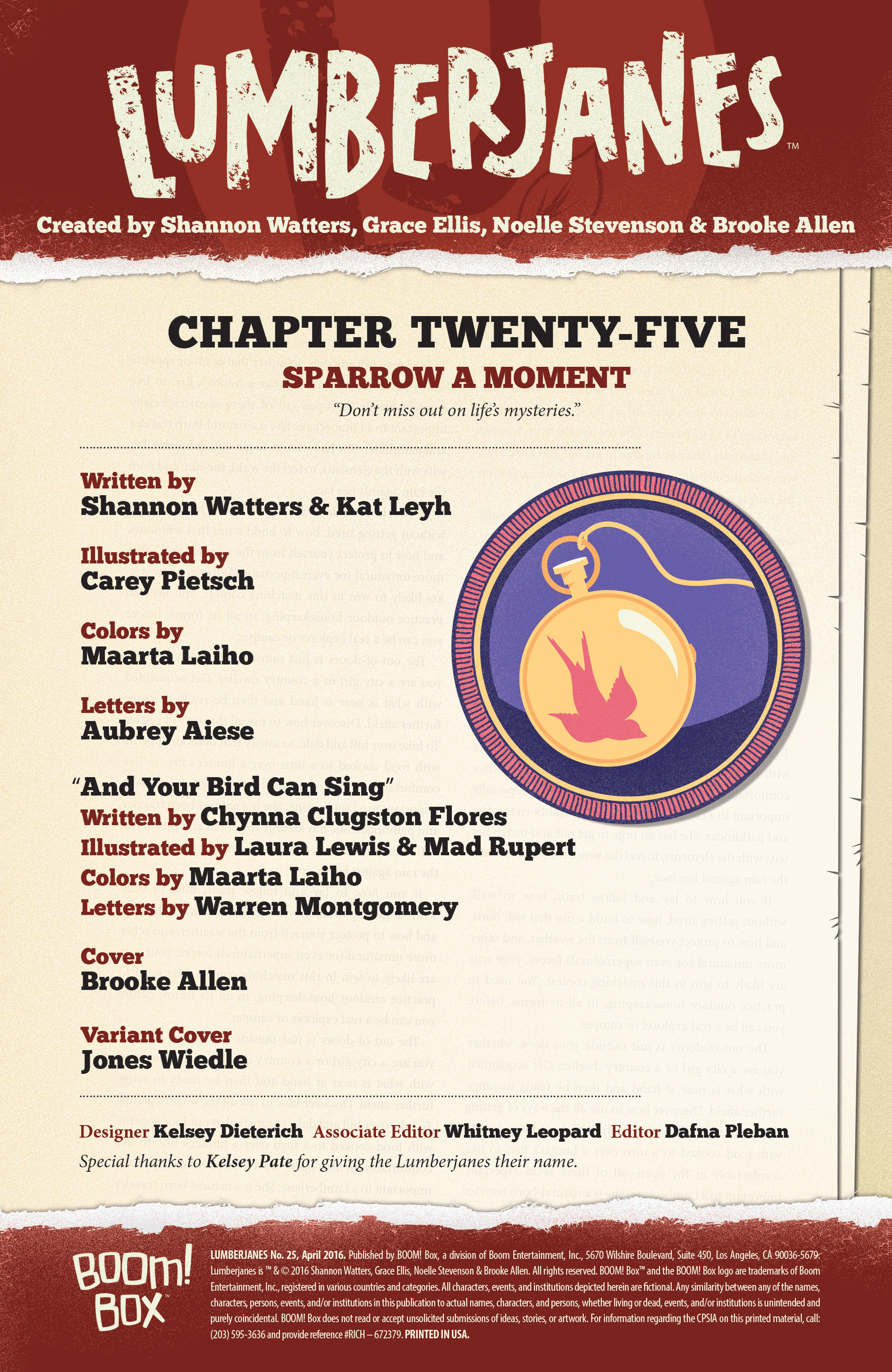 Read online Lumberjanes comic -  Issue #25 - 2
