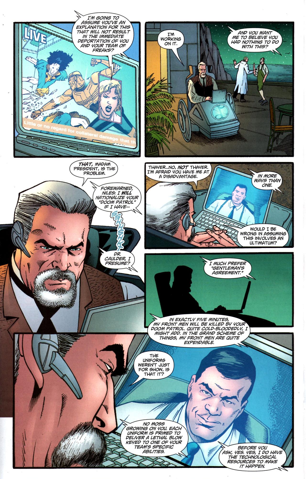 Read online Doom Patrol (2009) comic -  Issue #12 - 27