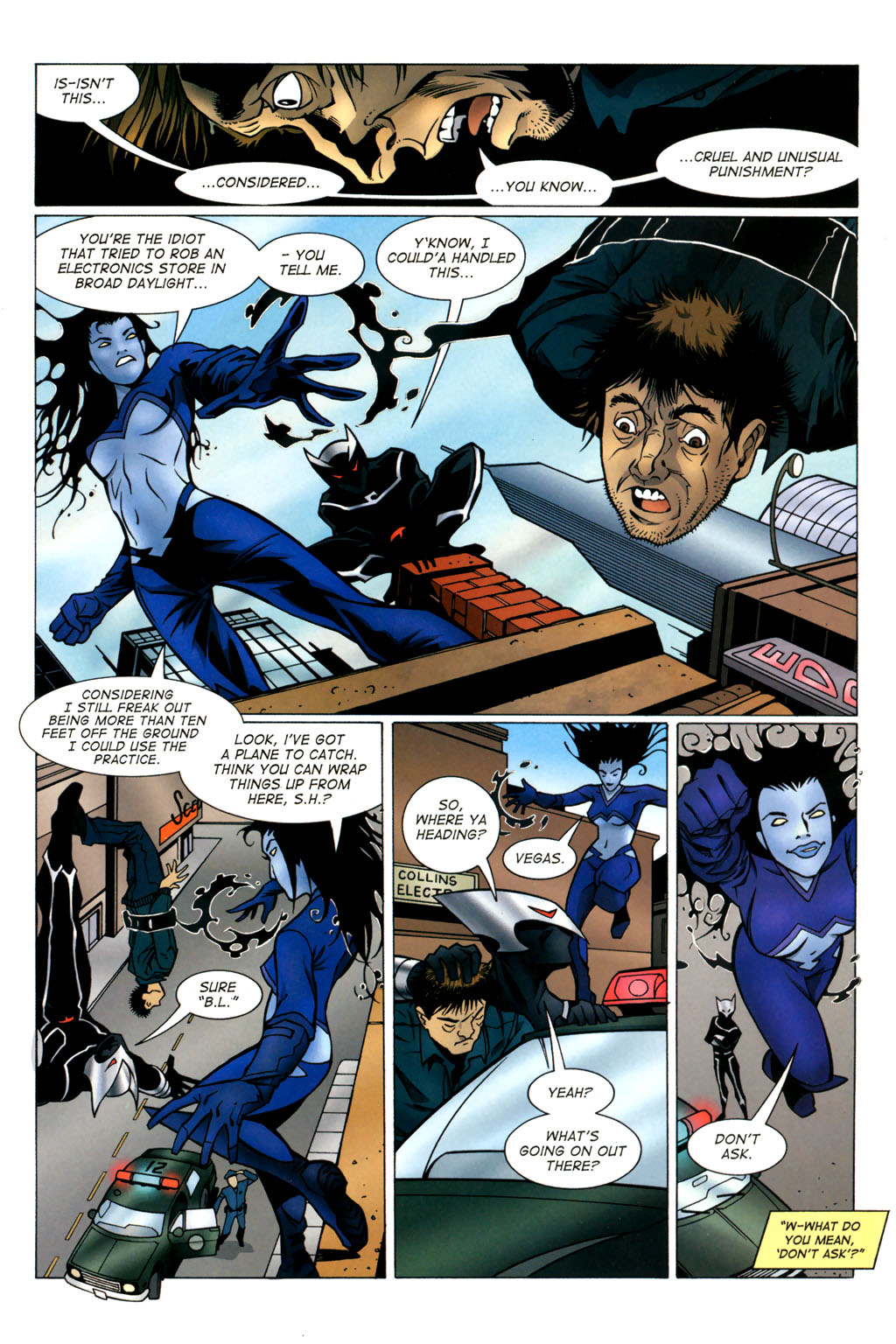 Read online Bomb Queen versus Blacklight comic -  Issue # Full - 3