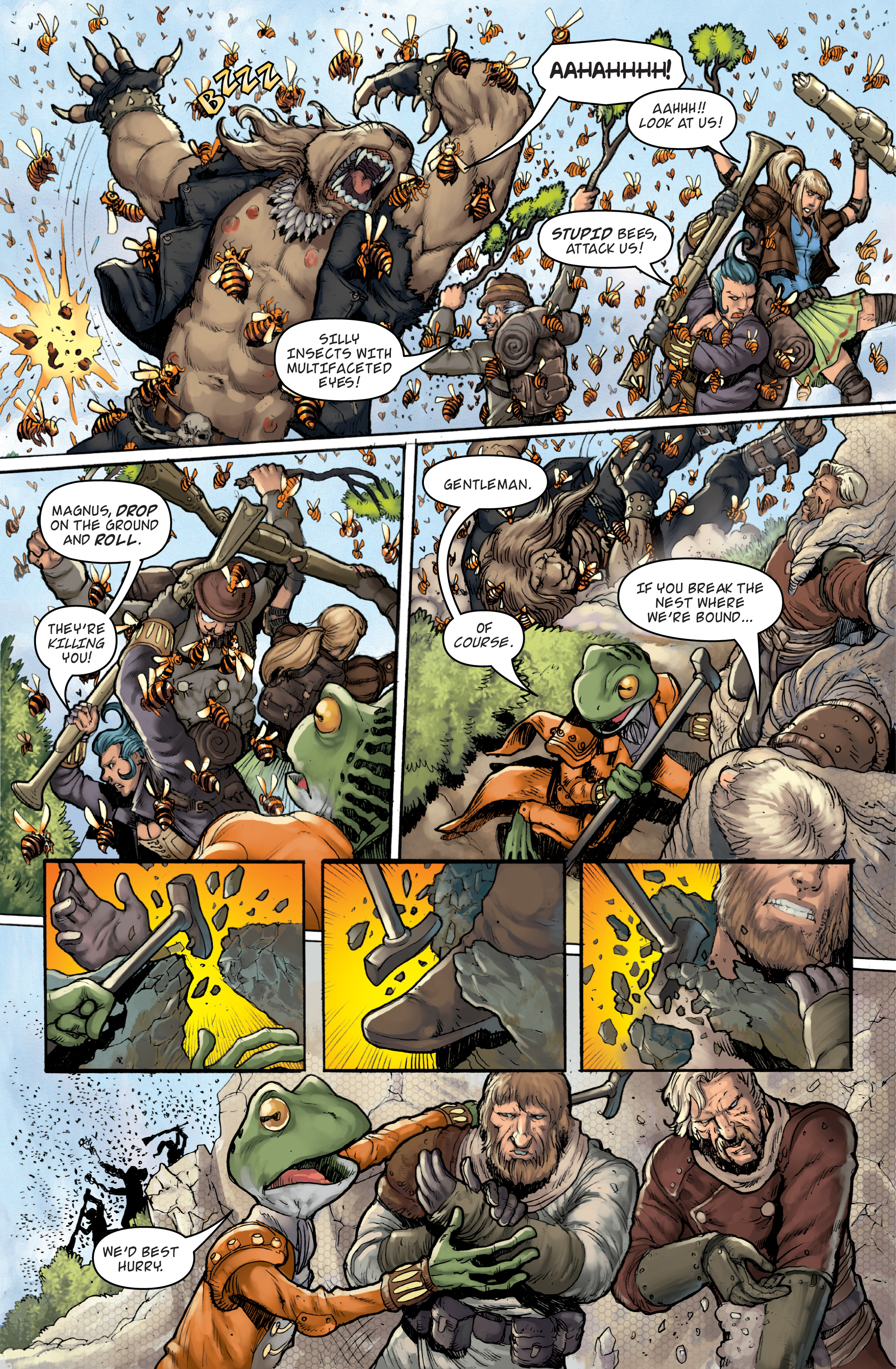 Read online The Steam Engines of Oz: The Geared Leviathan comic -  Issue #2 - 24