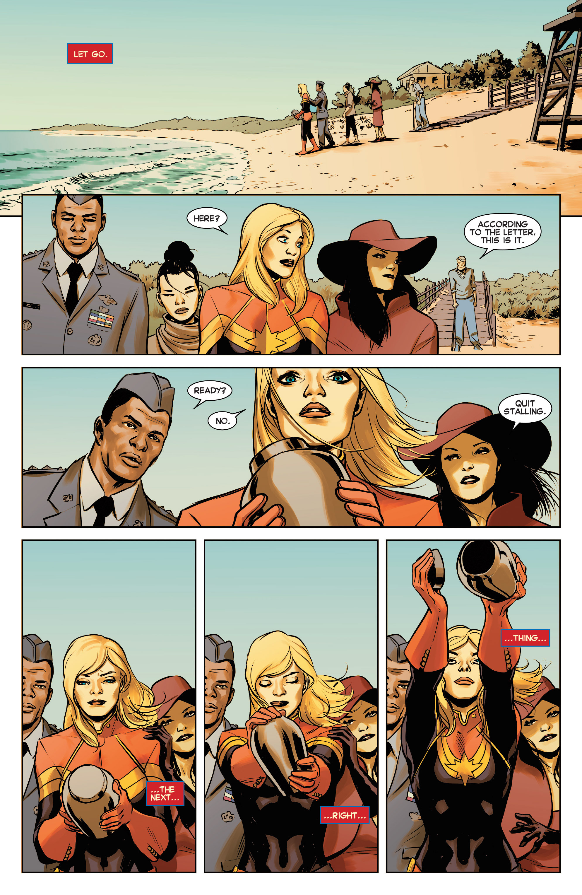 Read online Captain Marvel (2014) comic -  Issue #15 - 19