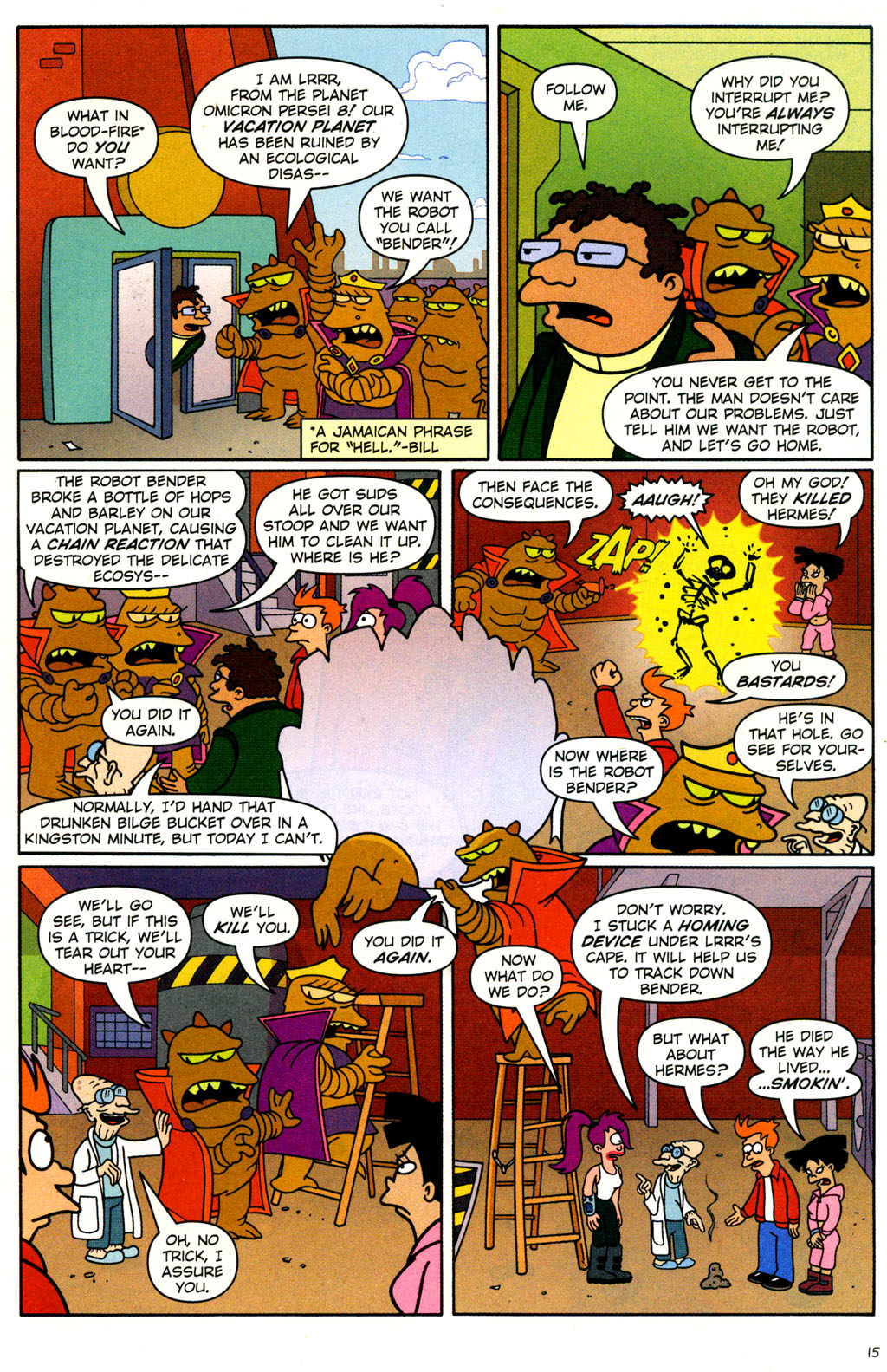 Read online Futurama Comics comic -  Issue #20 - 16