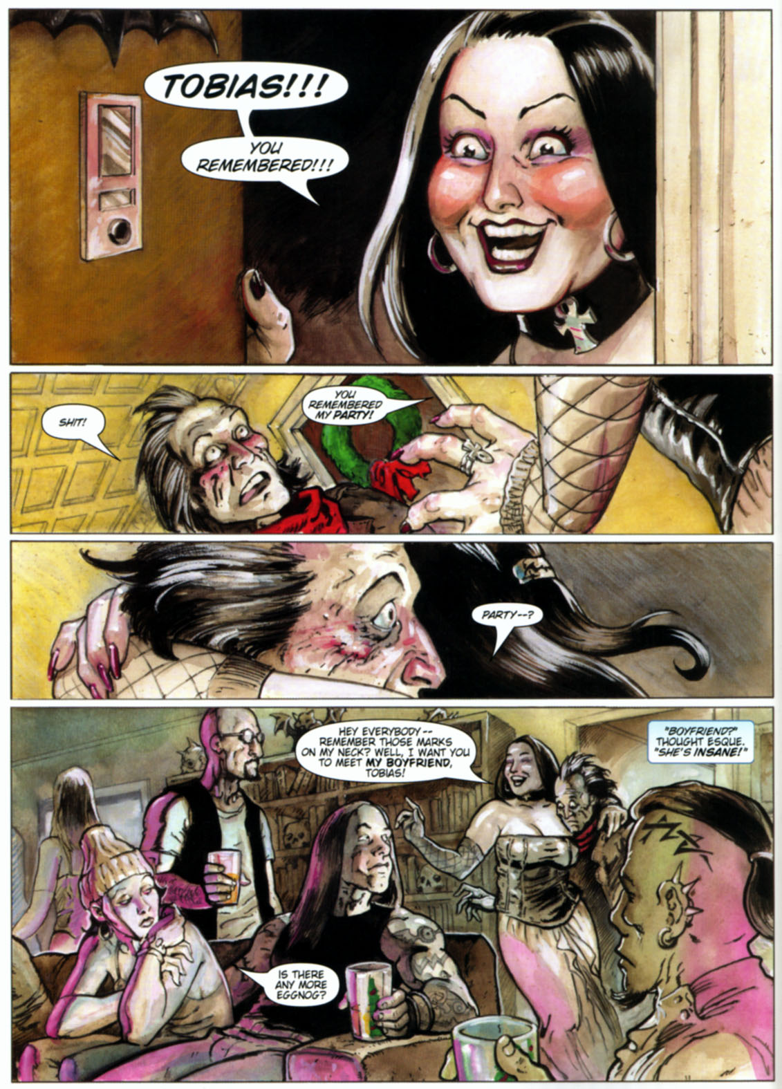 Read online The Vampire's Christmas comic -  Issue # Full - 20