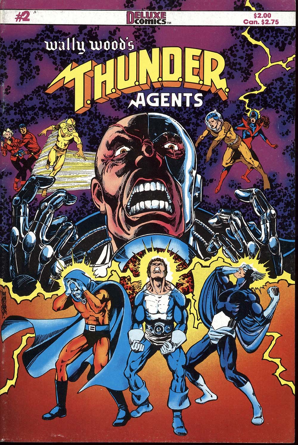 Read online Wally Wood's T.H.U.N.D.E.R. Agents comic -  Issue #2 - 1