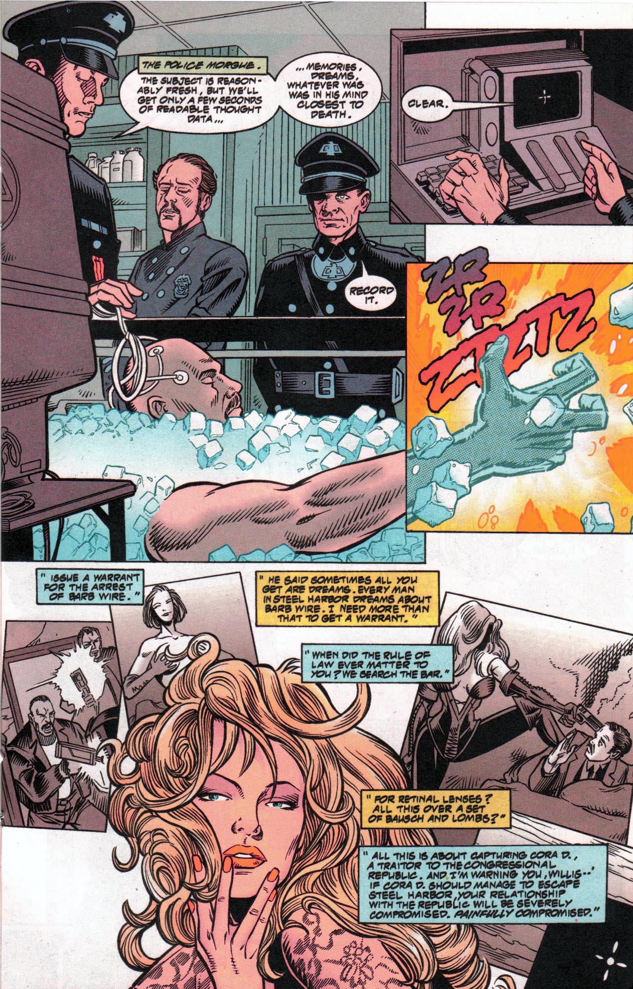 Read online Barb Wire Movie Special comic -  Issue # Full - 19