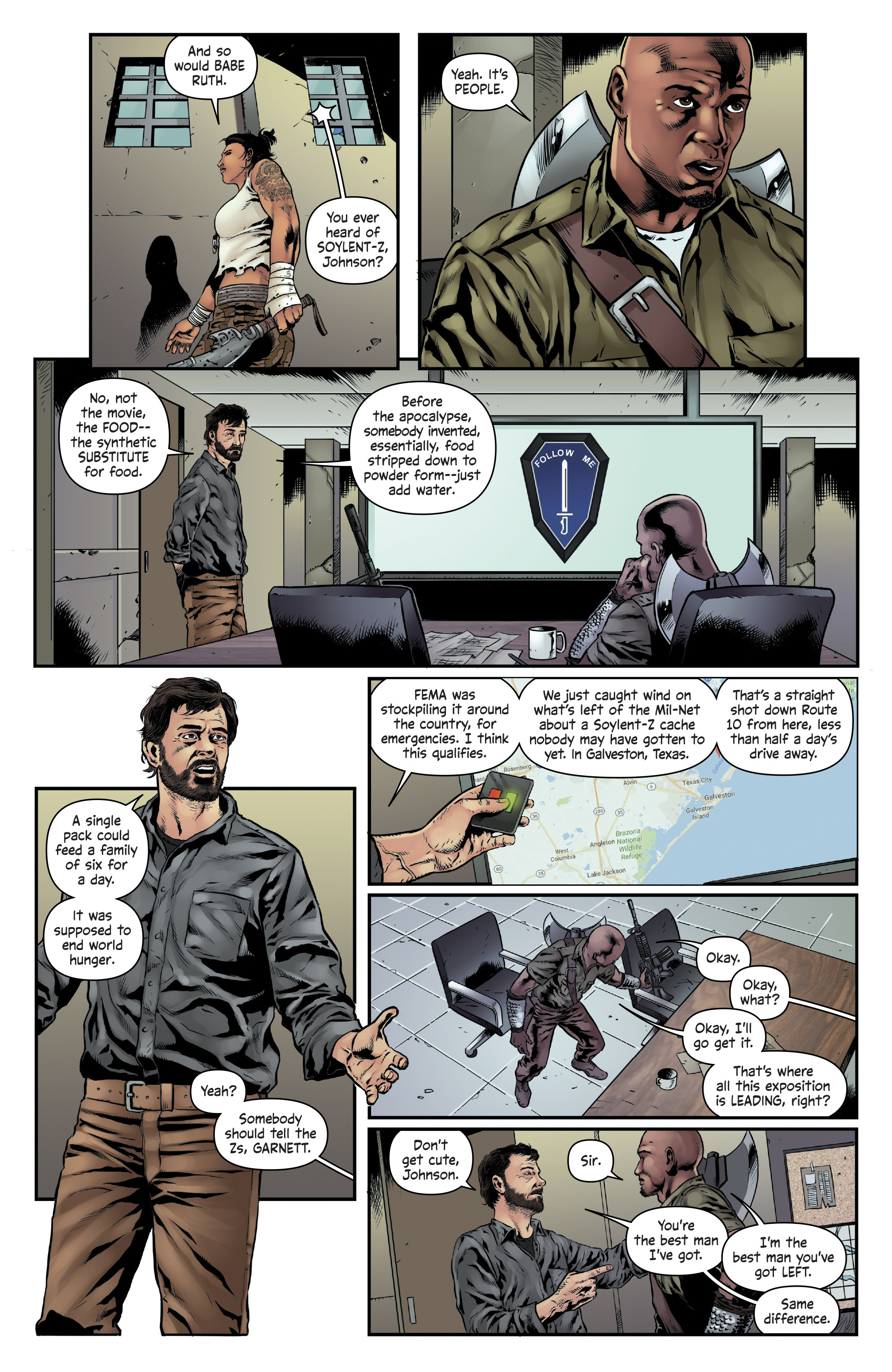 Read online Z Nation comic -  Issue #1 - 9