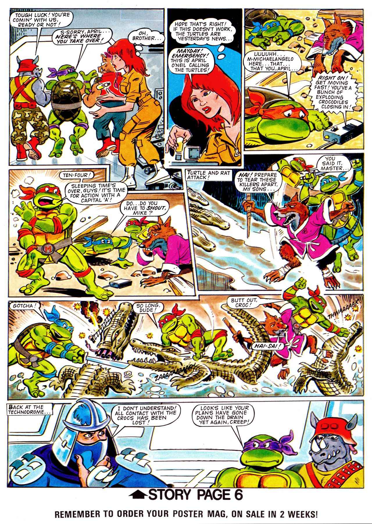 Read online Teenage Mutant Hero Turtles Adventures comic -  Issue #15 - 7