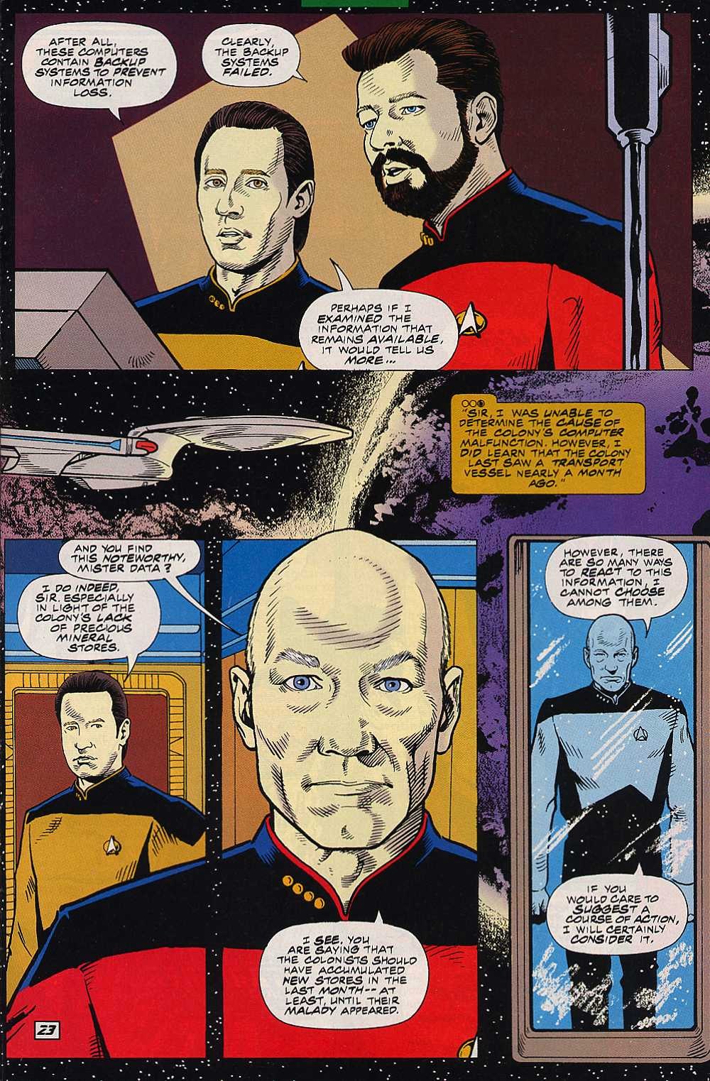 Read online Star Trek: The Next Generation (1989) comic -  Issue #79 - 24