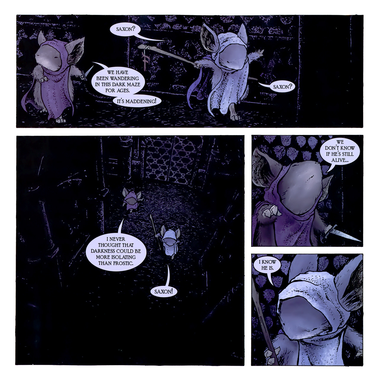 Read online Mouse Guard: Winter 1152 comic -  Issue #4 - 12