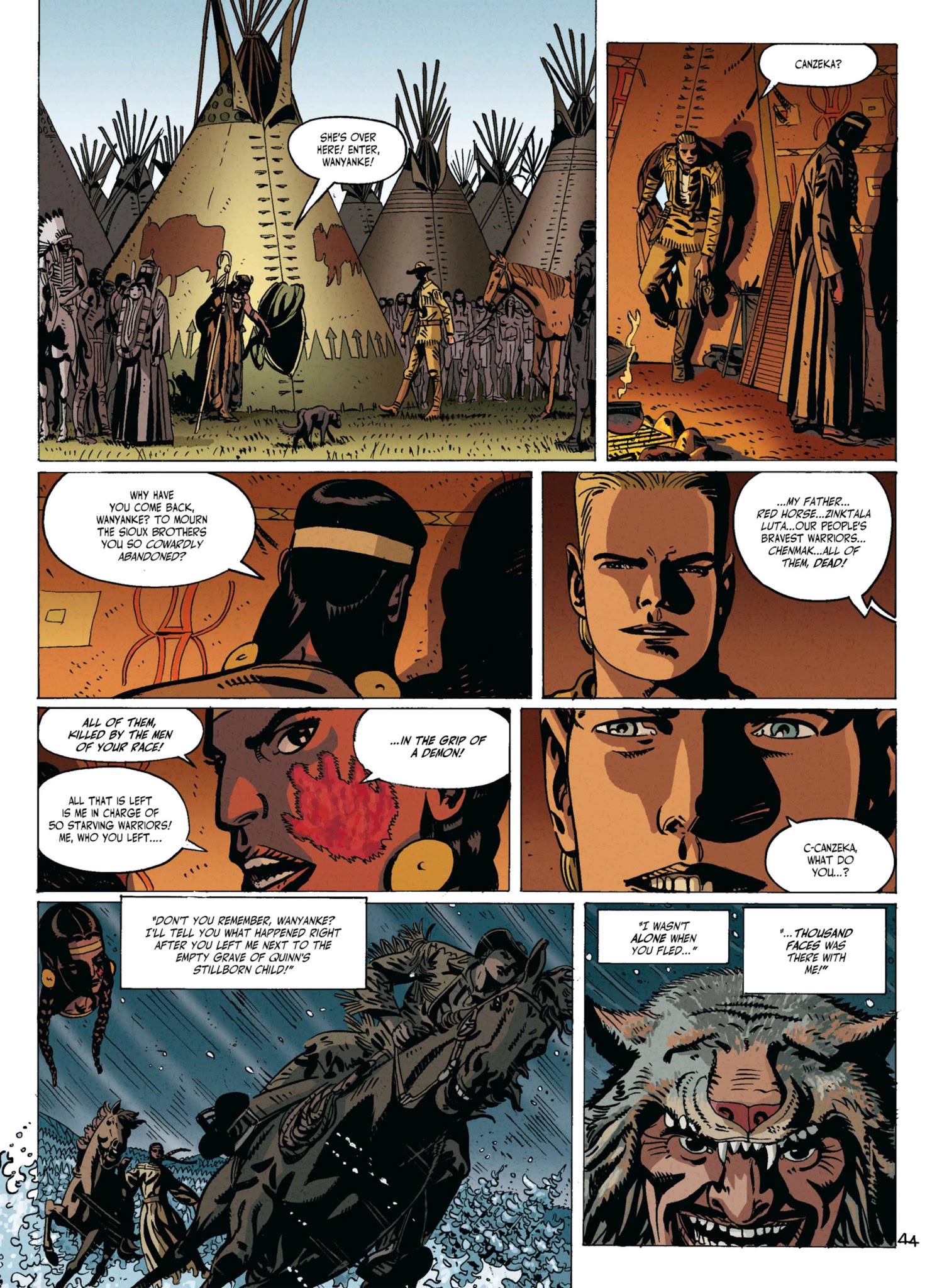 Read online Thousand Faces comic -  Issue #4 - 49