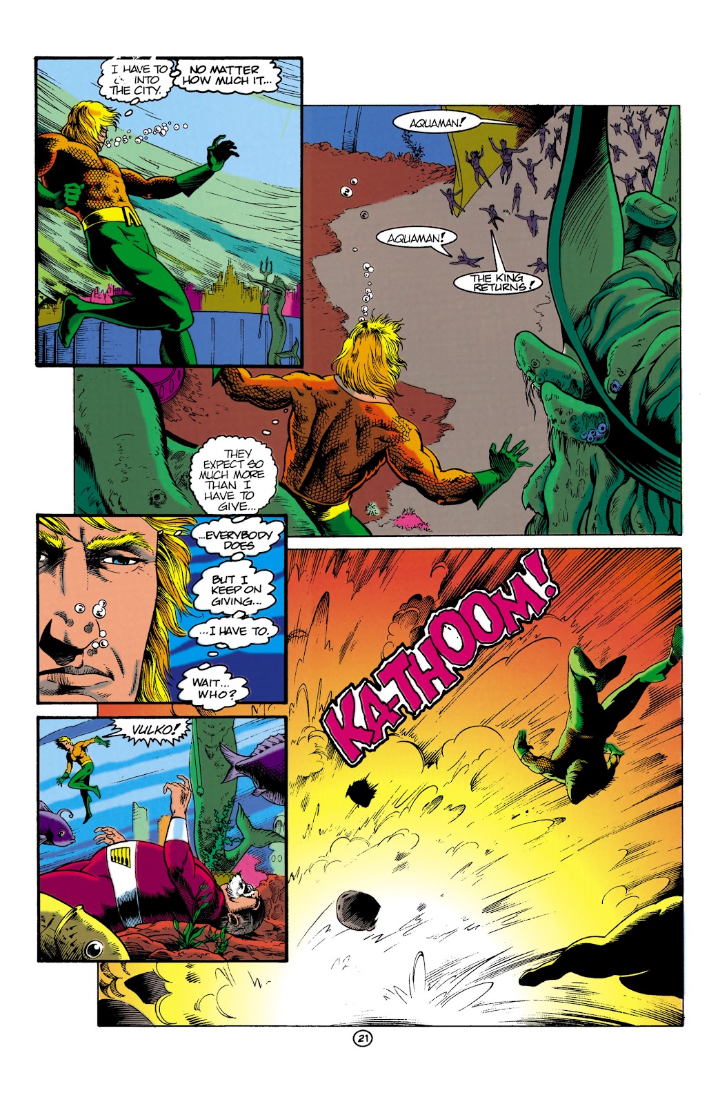 Aquaman (1991) Issue #1 #1 - English 21
