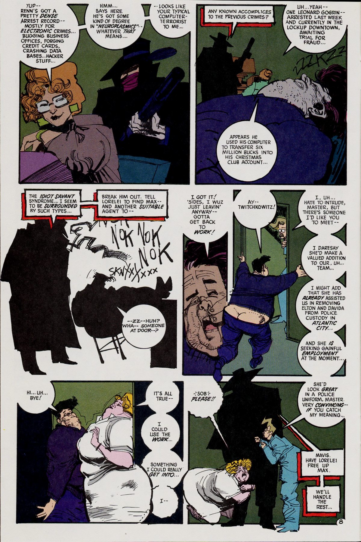 Read online The Shadow (1987) comic -  Issue #4 - 10