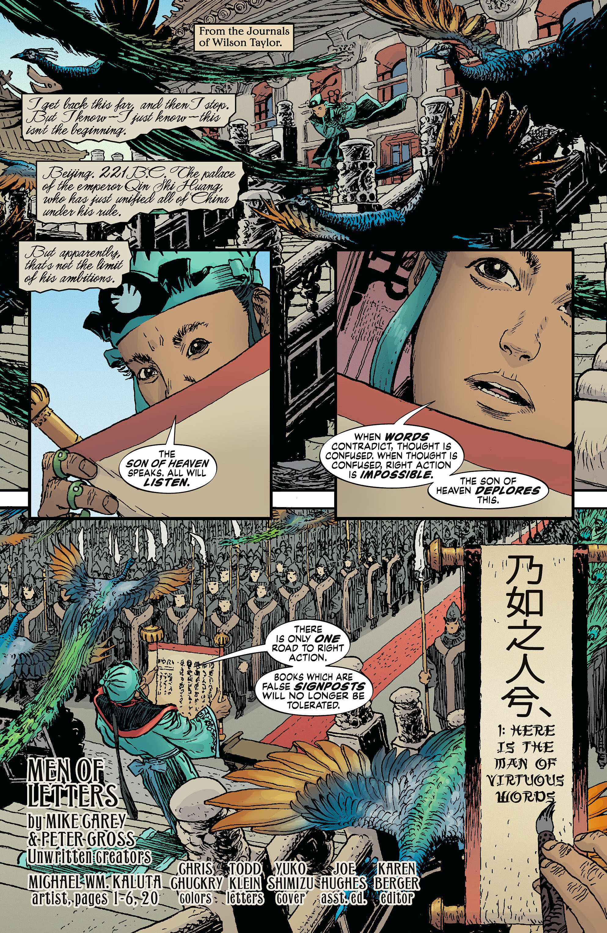 Read online The Unwritten comic -  Issue #31.5 - 2