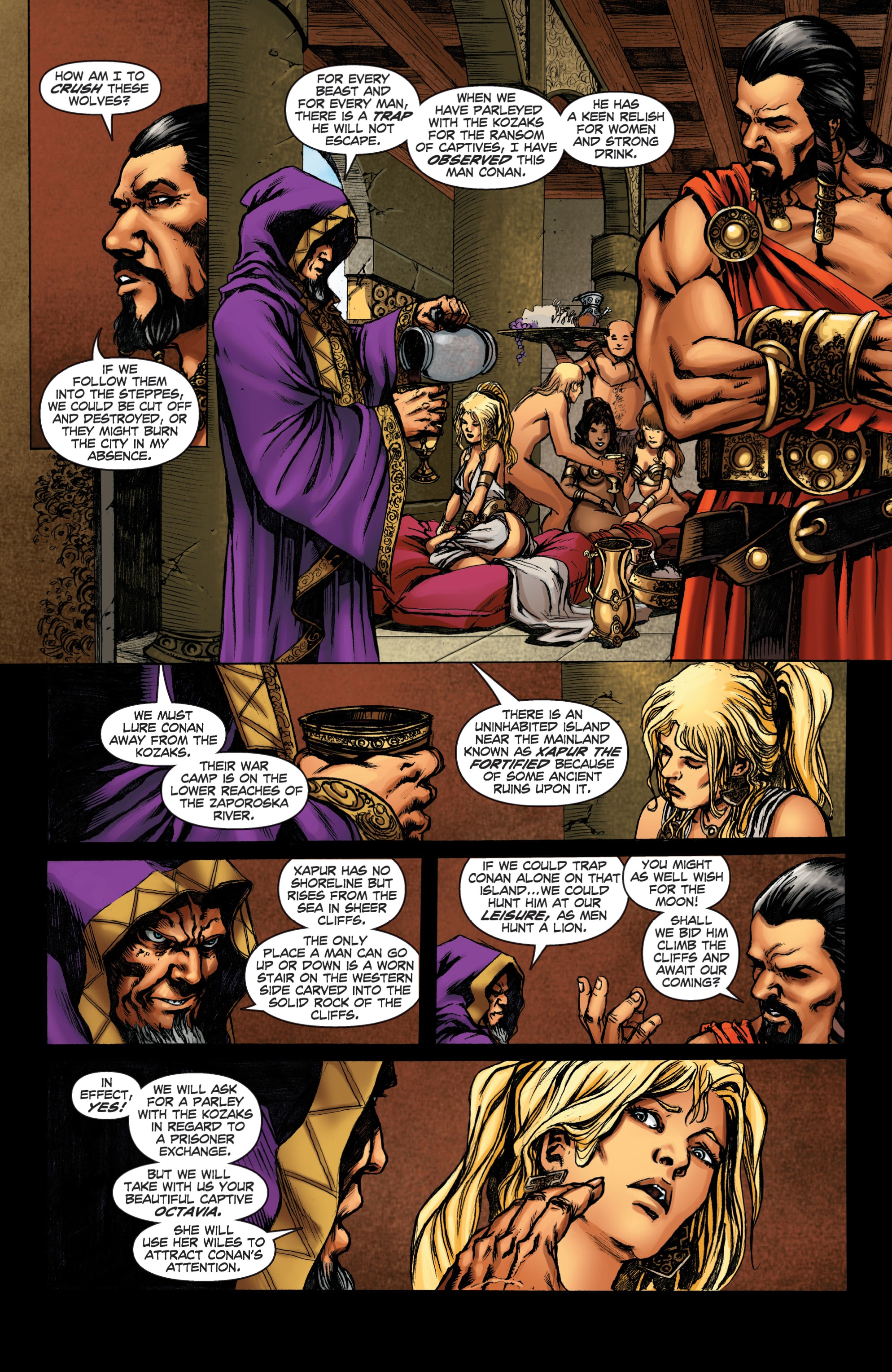 Read online Conan Chronicles Epic Collection comic -  Issue # TPB Blood In His Wake (Part 3) - 100