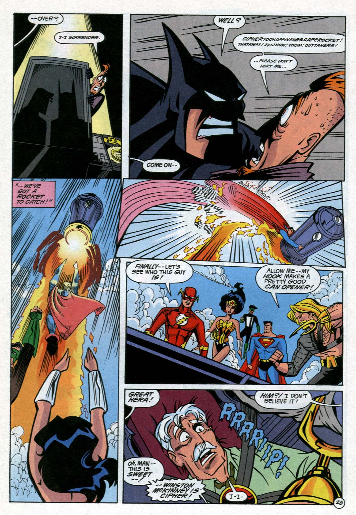 Read online Adventures in the DC Universe comic -  Issue #12 - 21