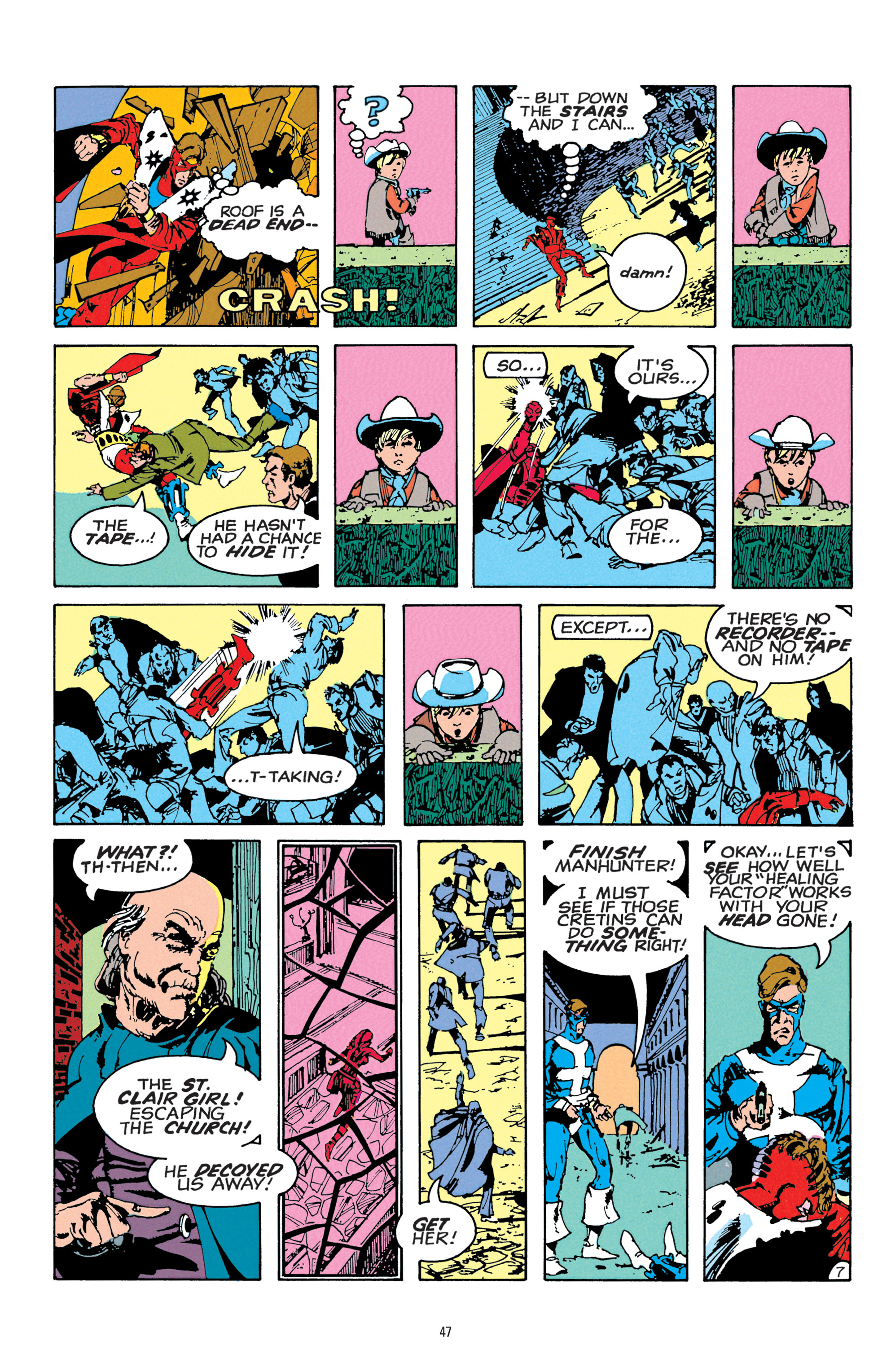 Read online Manhunter by Archie Goodwin and Walter Simonson Deluxe Edition comic -  Issue # TPB - 47
