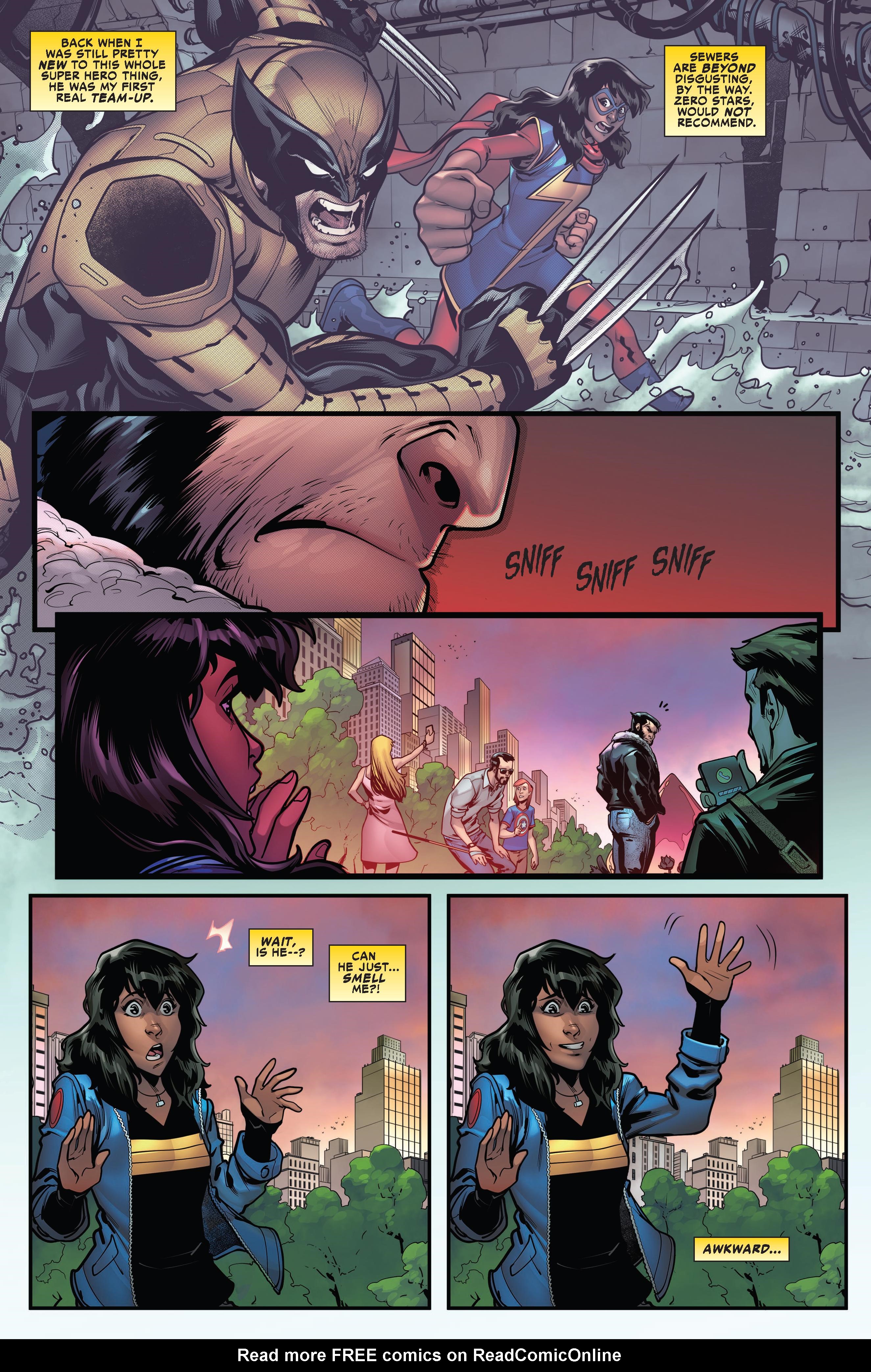 Read online Ms. Marvel: Fists of Justice comic -  Issue # TPB - 9