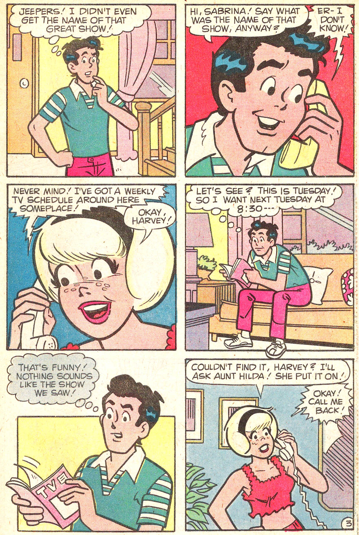 Read online Sabrina The Teenage Witch (1971) comic -  Issue #55 - 31