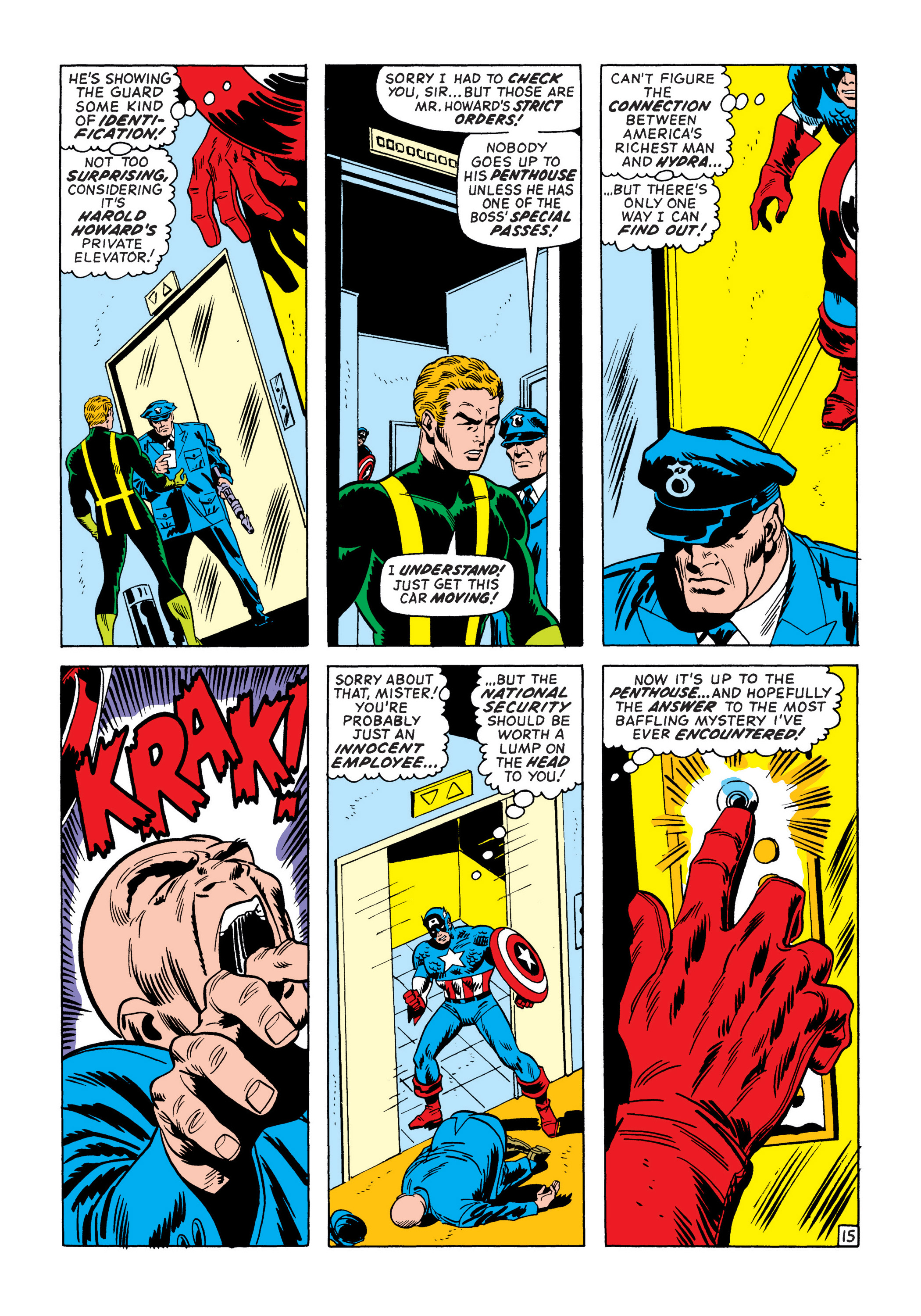 Read online Marvel Masterworks: Captain America comic -  Issue # TPB 6 (Part 3) - 44