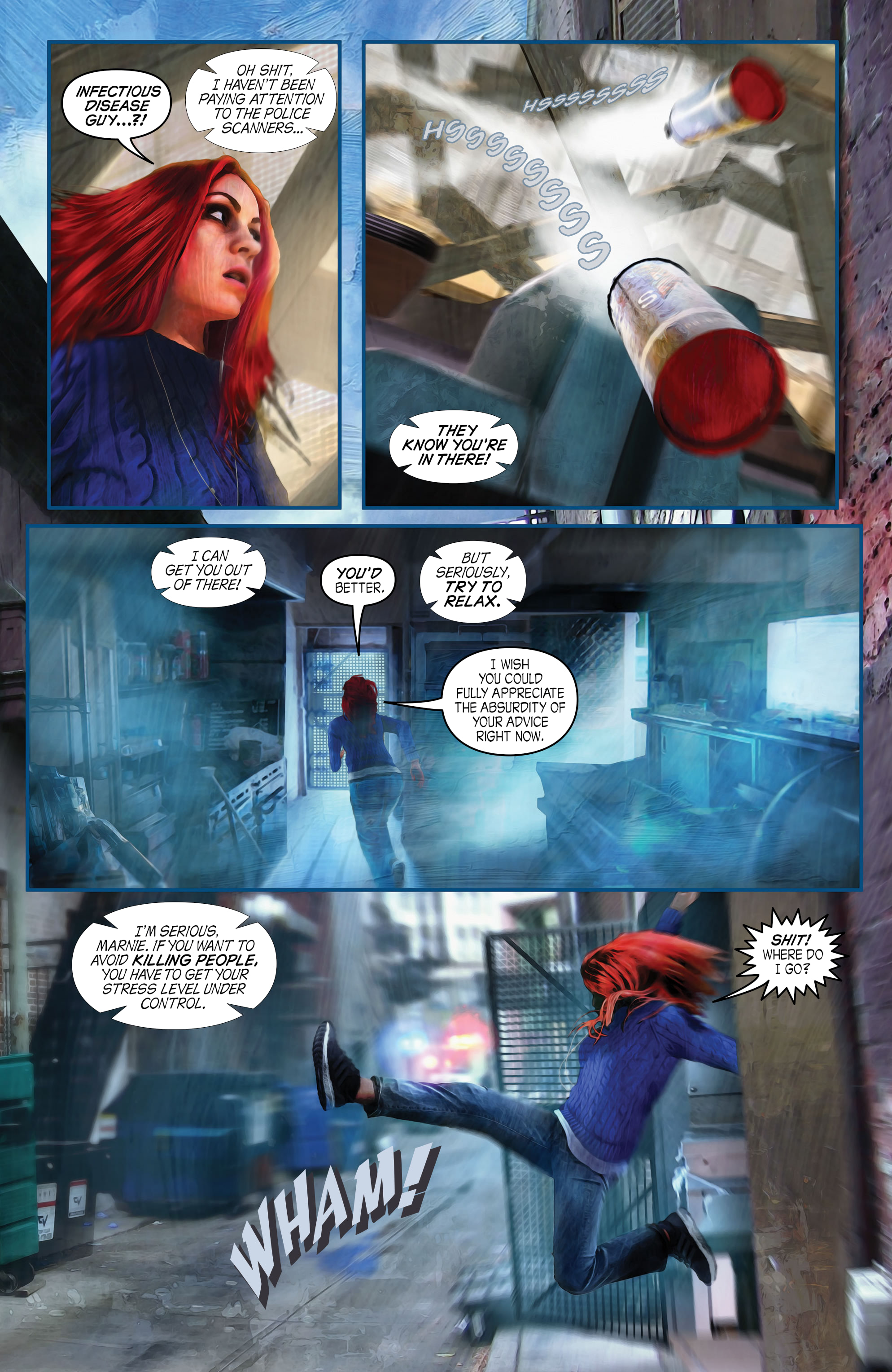 Read online John Carpenter's Tales of Science Fiction: Redhead comic -  Issue #3 - 20