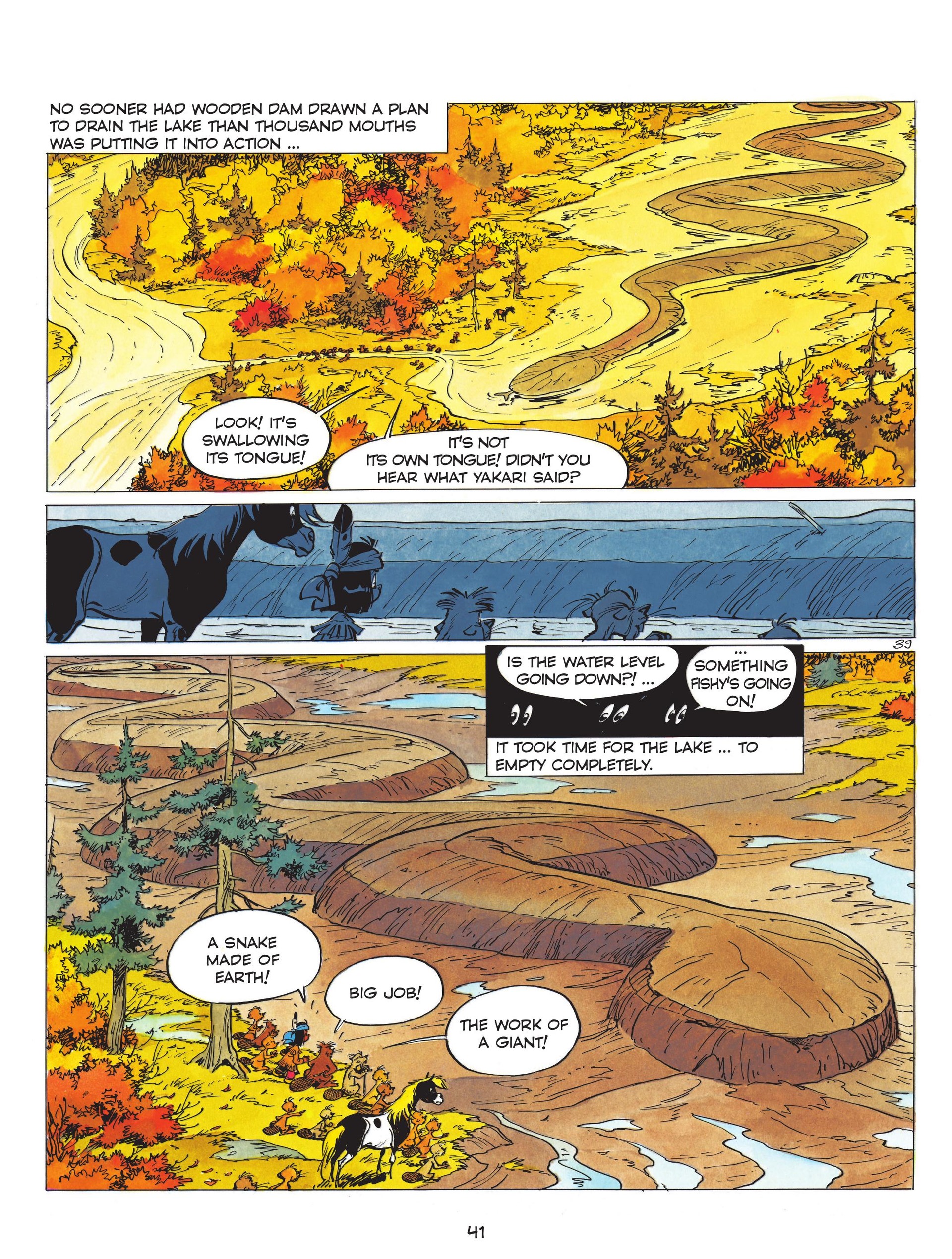 Read online Yakari comic -  Issue #16 - 43