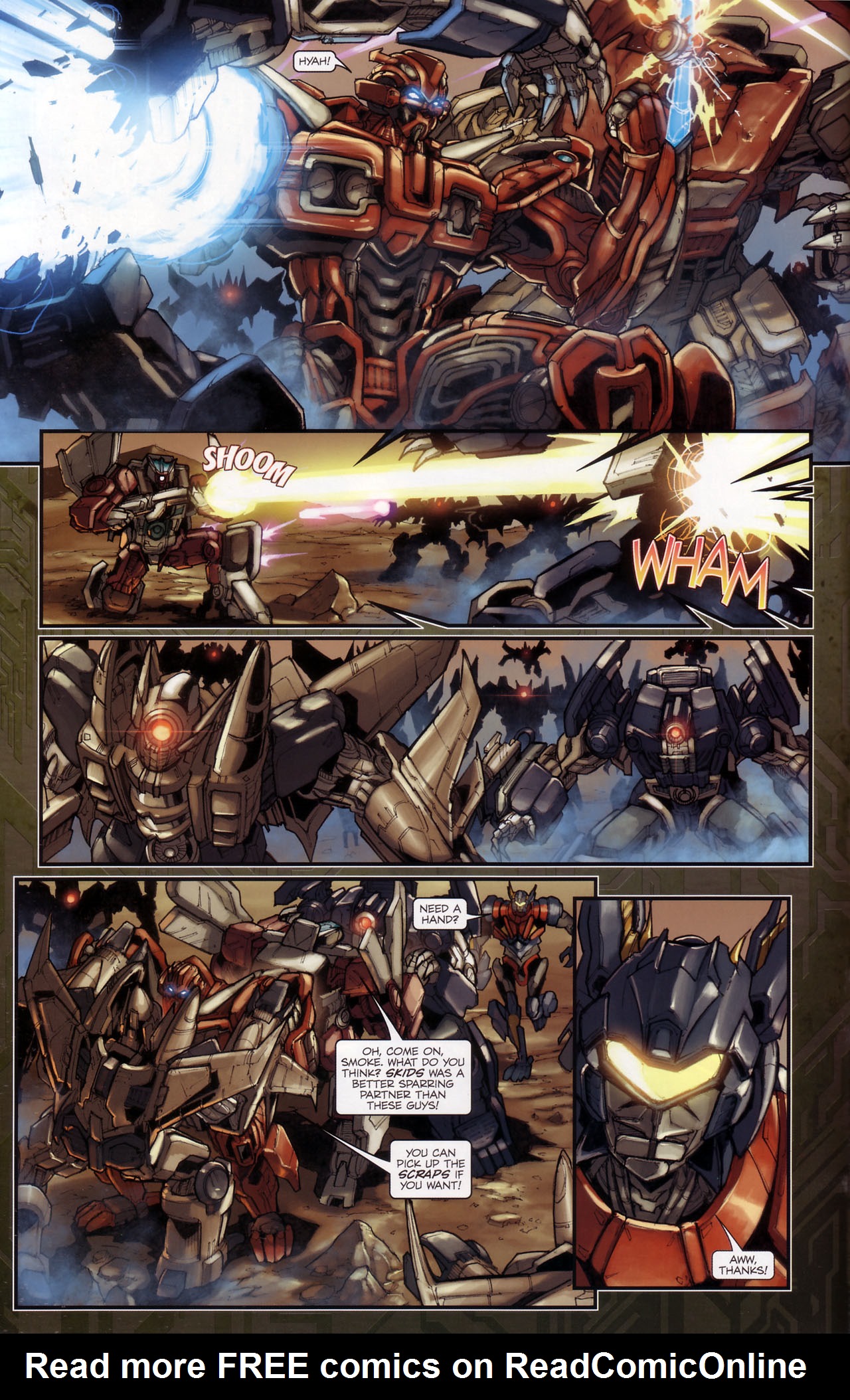 Read online Transformers: The Reign of Starscream comic -  Issue #3 - 6