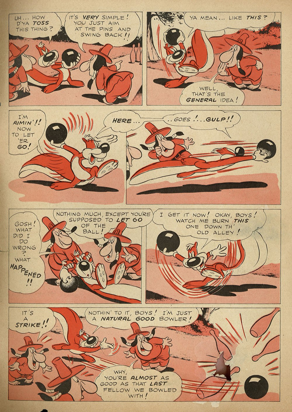 Read online Our Gang Comics comic -  Issue #14 - 51