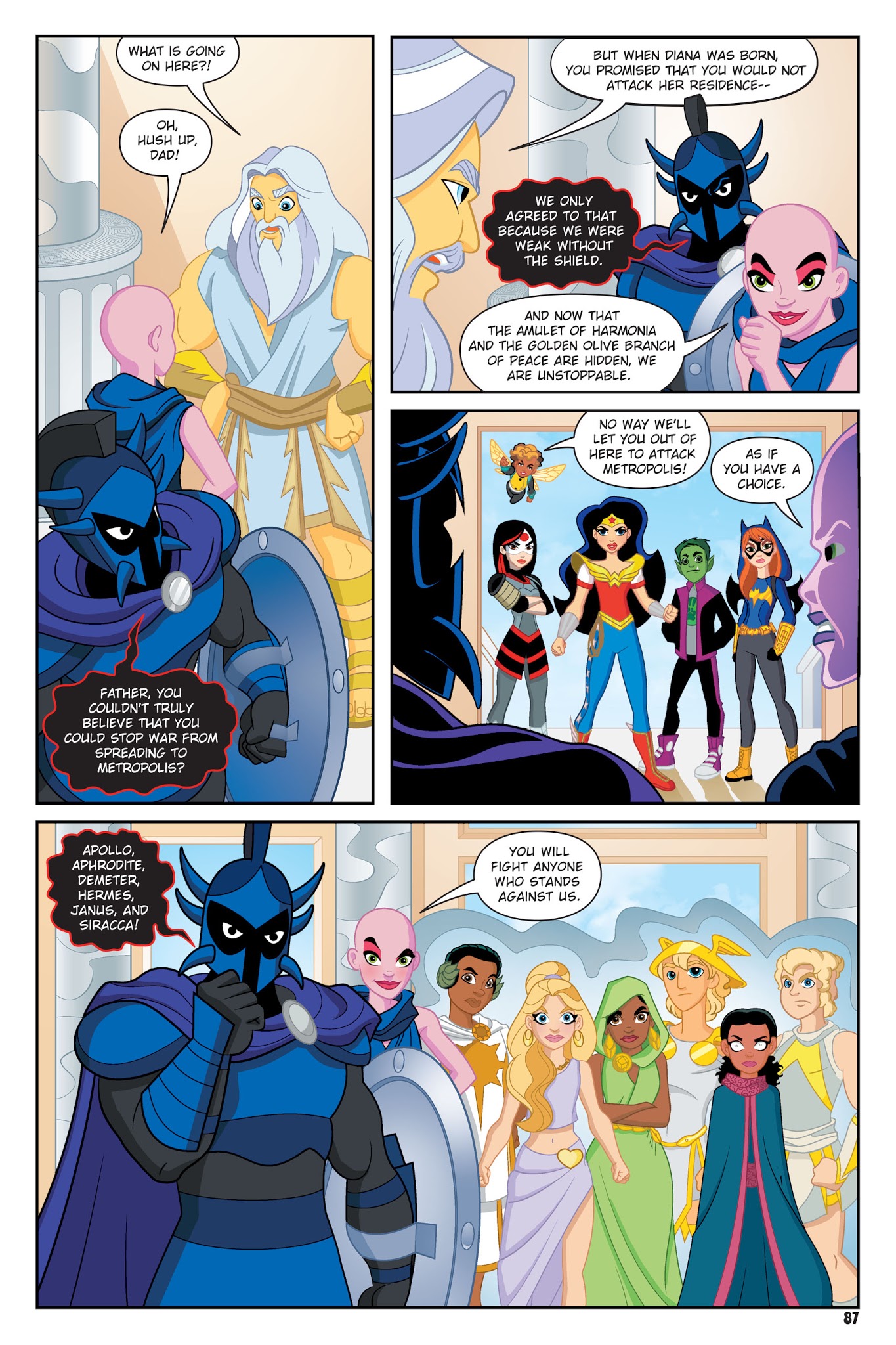 Read online DC Super Hero Girls: Summer Olympus comic -  Issue # TPB - 85