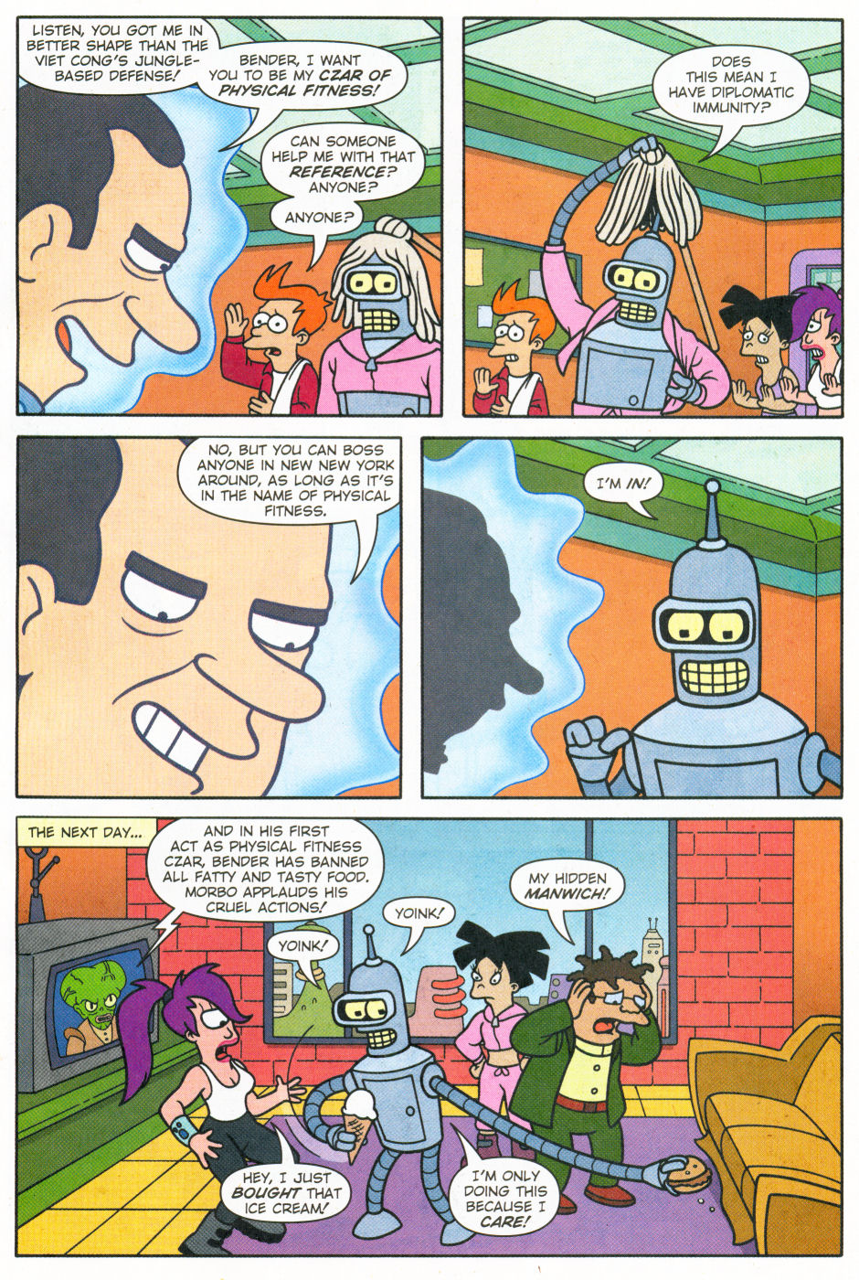 Read online Futurama Comics comic -  Issue #22 - 12