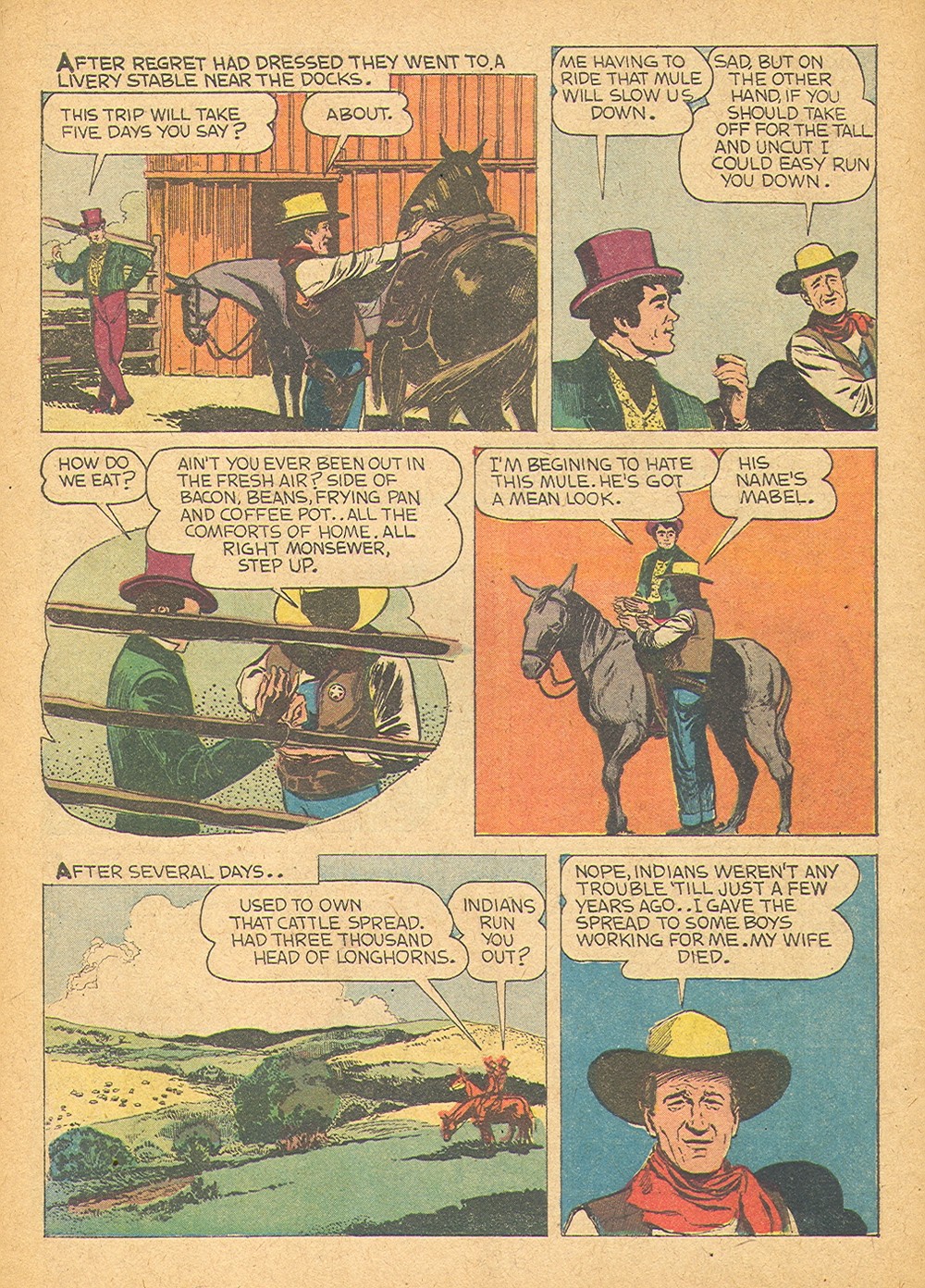 Read online Four Color Comics comic -  Issue #1300 - 8