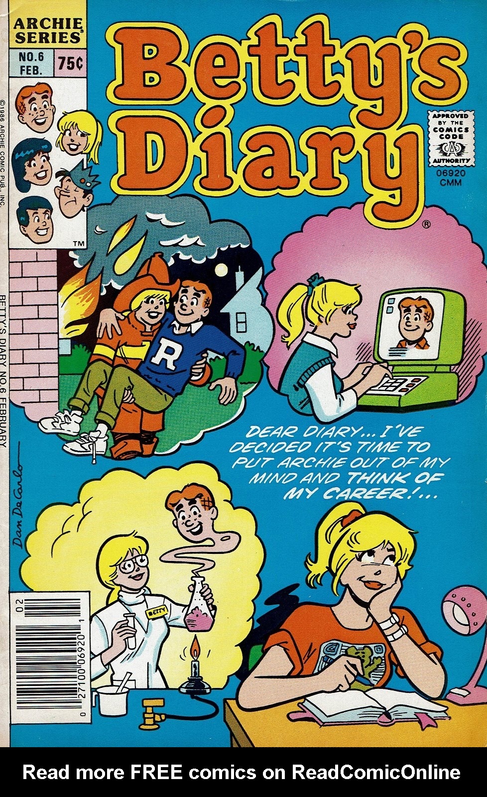 Read online Betty's Diary comic -  Issue #6 - 1
