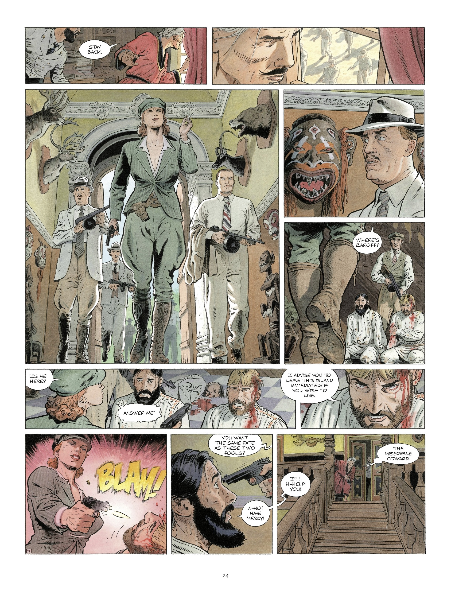 Read online Zaroff comic -  Issue # TPB 1 - 25