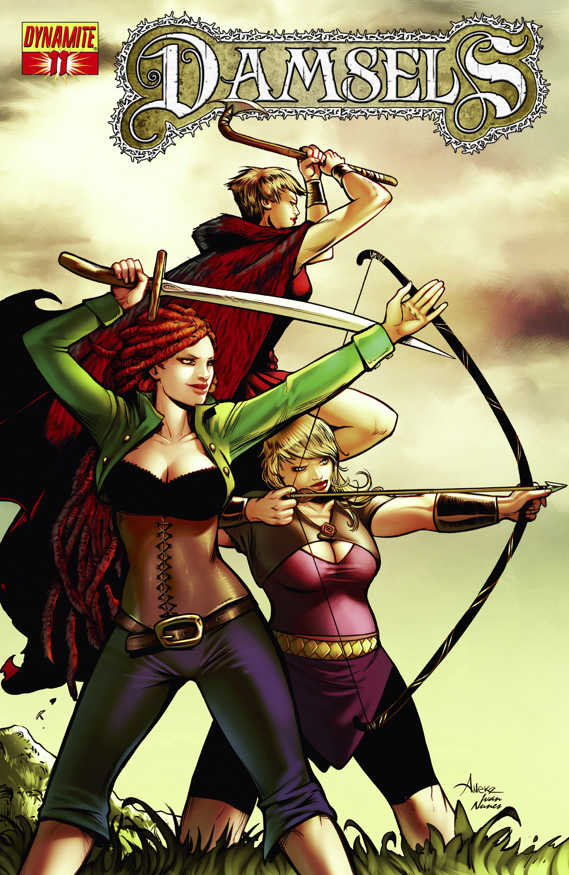 Read online Damsels comic -  Issue #11 - 1