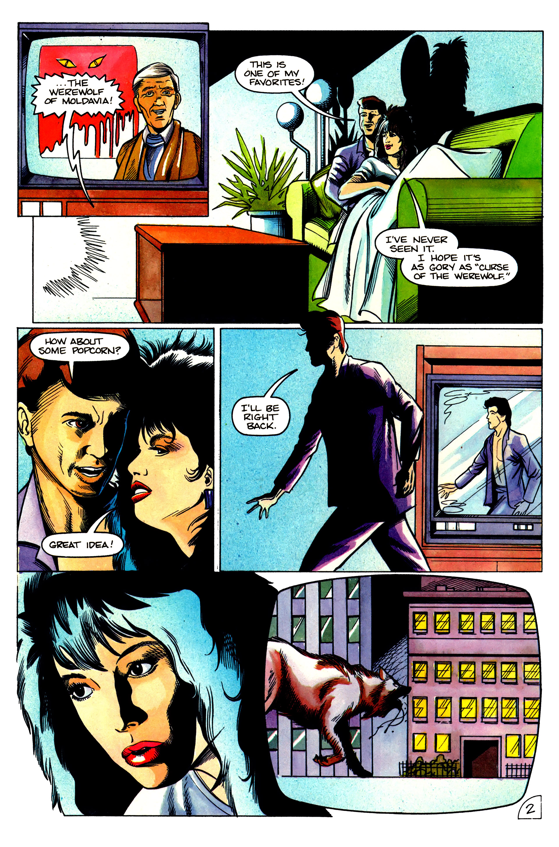 Read online Fright Night (1988) comic -  Issue #21 - 4