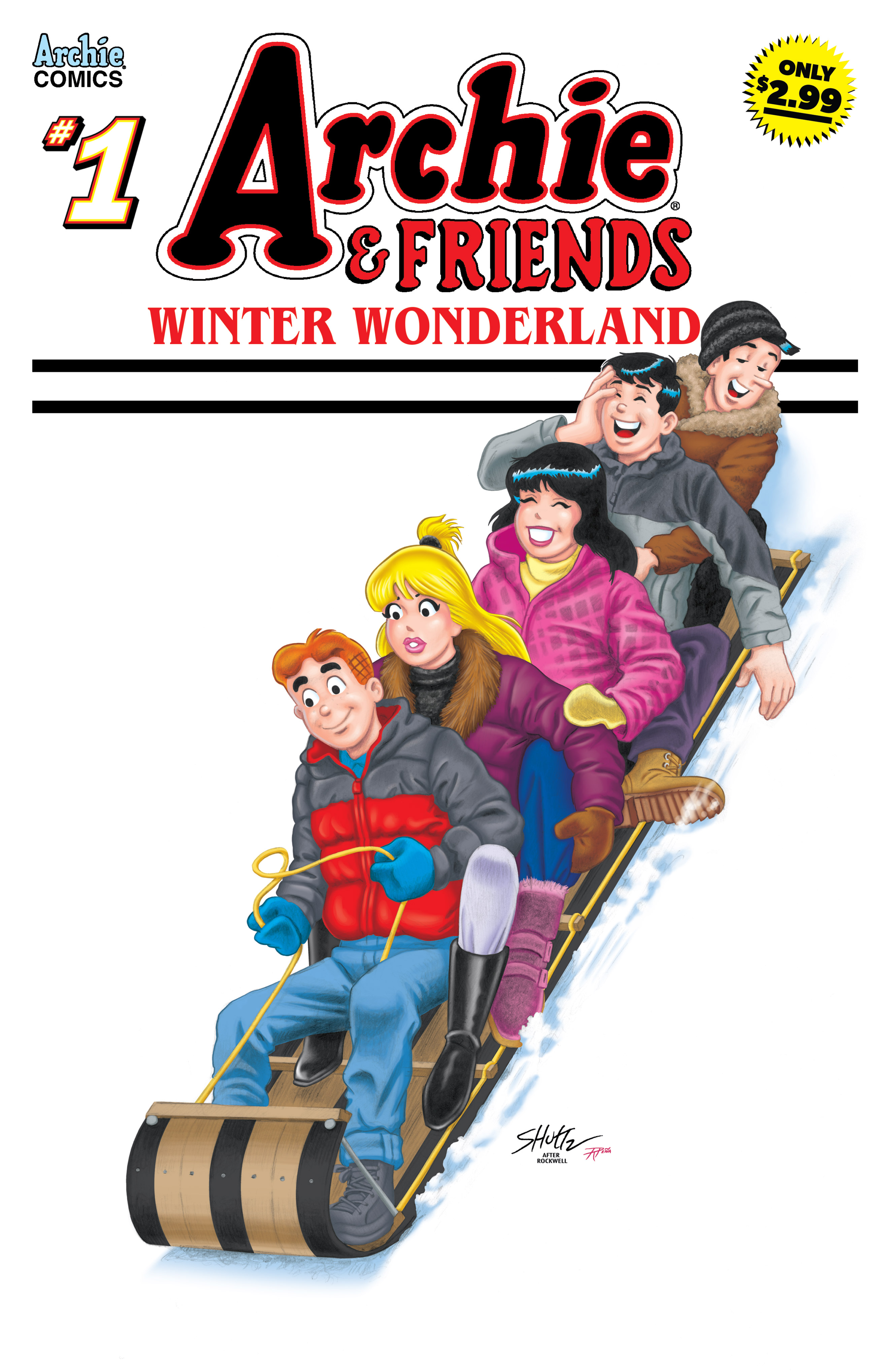 Archie & Friends Winter_Wonderland Page 1